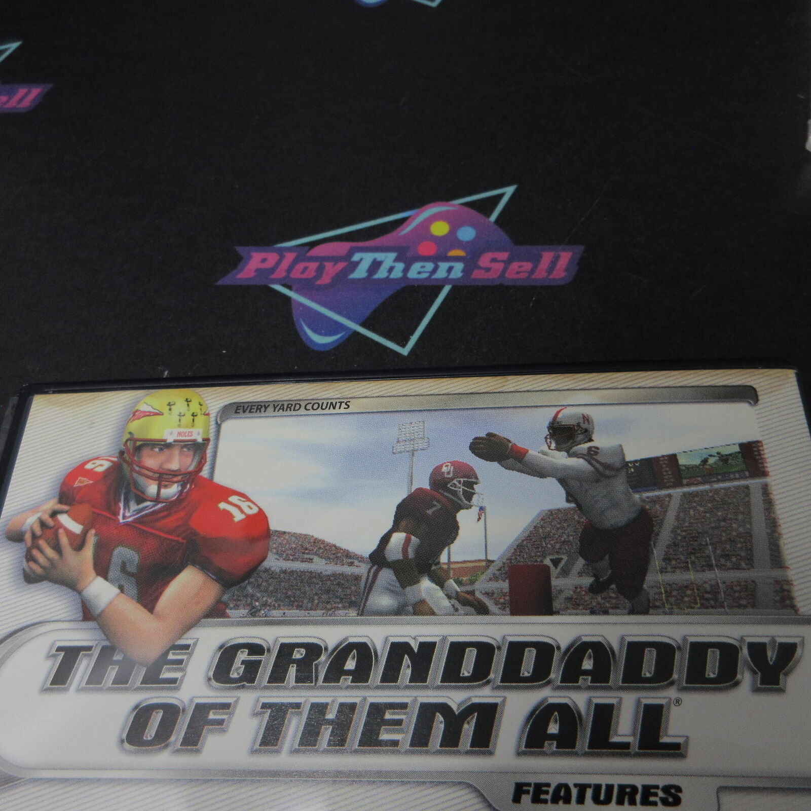 NCAA Football 2002 PS2 PlayStation 2 AD/DD/NM - (See Pics) - Good