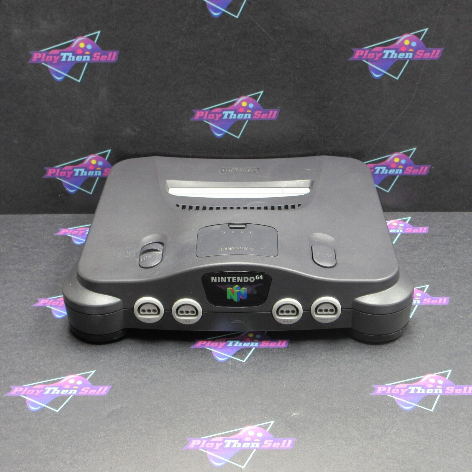 - Nintendo 64 Console OEM N64 + New Controller Very Good - Refurbished