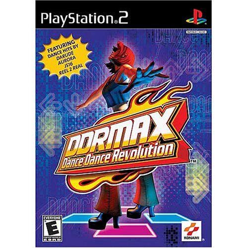 Dance Dance Revolution DDR Max PS2 PlayStation 2 - Game & Case - Very Good