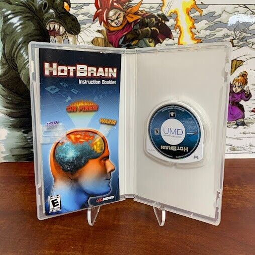 Hot Brain (Sony PSP, 2007) Complete CIB & Tested (Read Desc) - Very Good