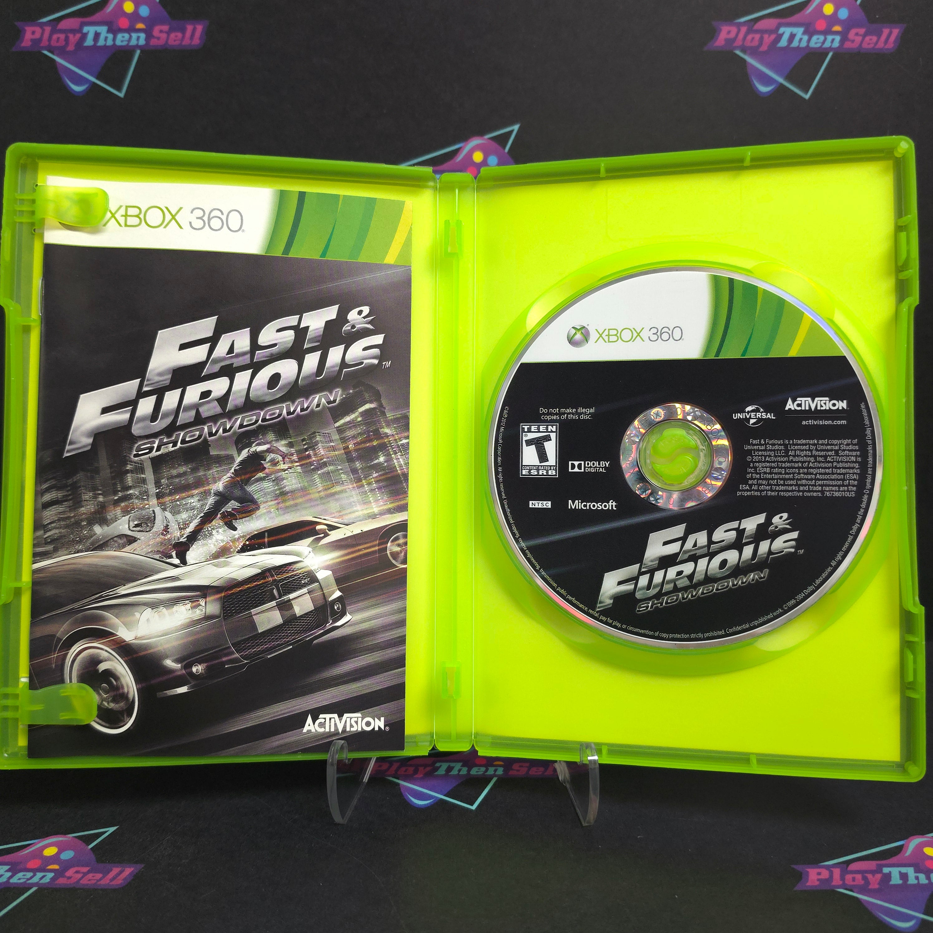 Fast & Furious Showdown Xbox 360 Complete - Excellent