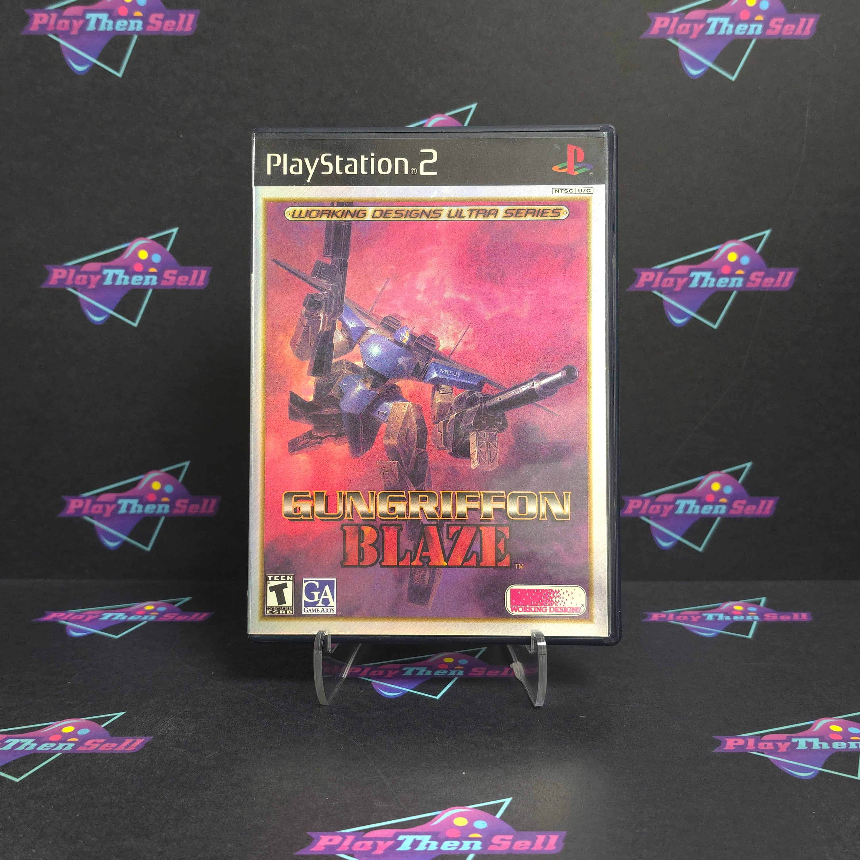 Gungriffon Blaze PS2 PlayStation 2 - Very Good
