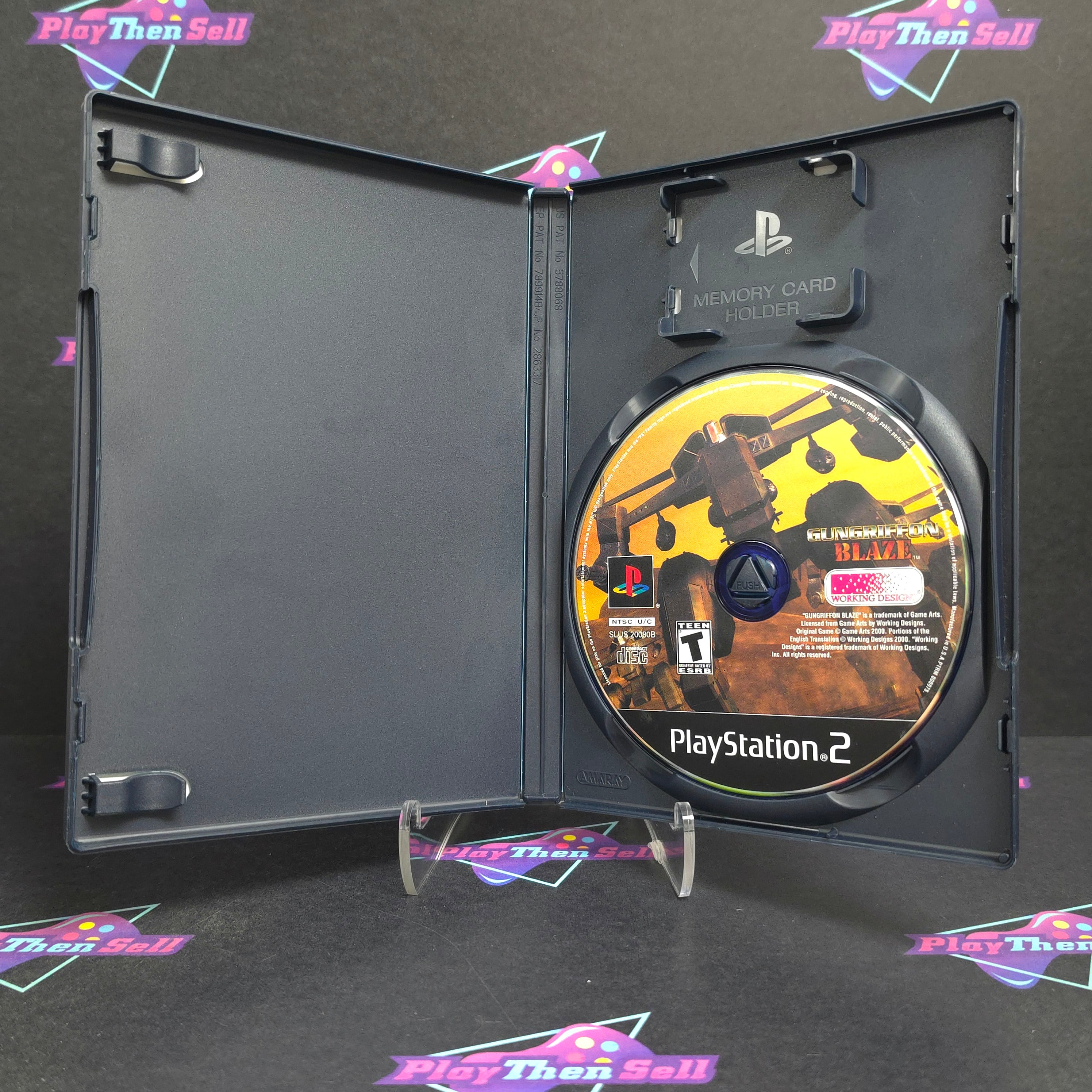 Gungriffon Blaze PS2 PlayStation 2 - Very Good