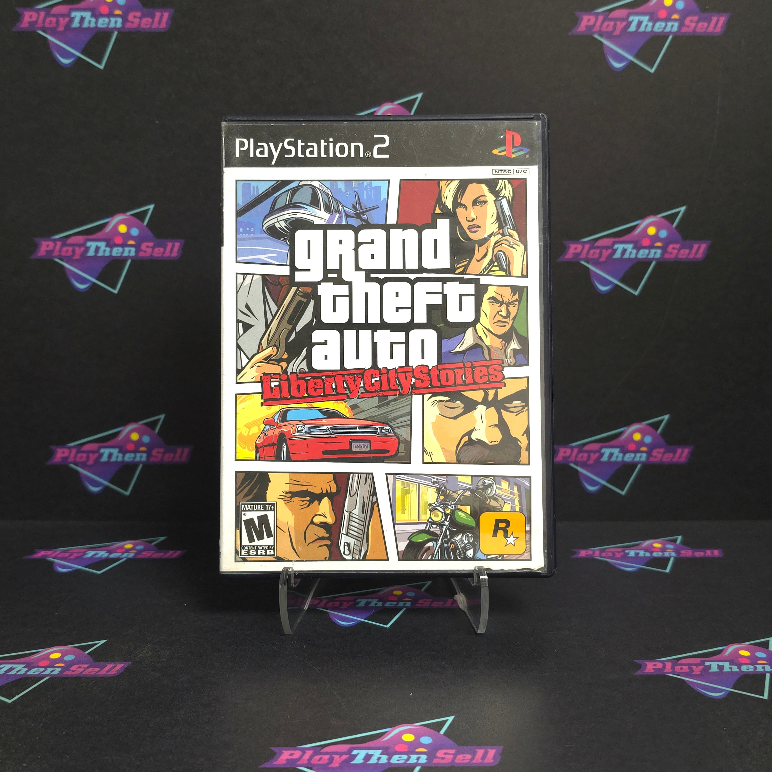 Grand Theft Auto Liberty City Stories PS2 PlayStation 2 - Very Good