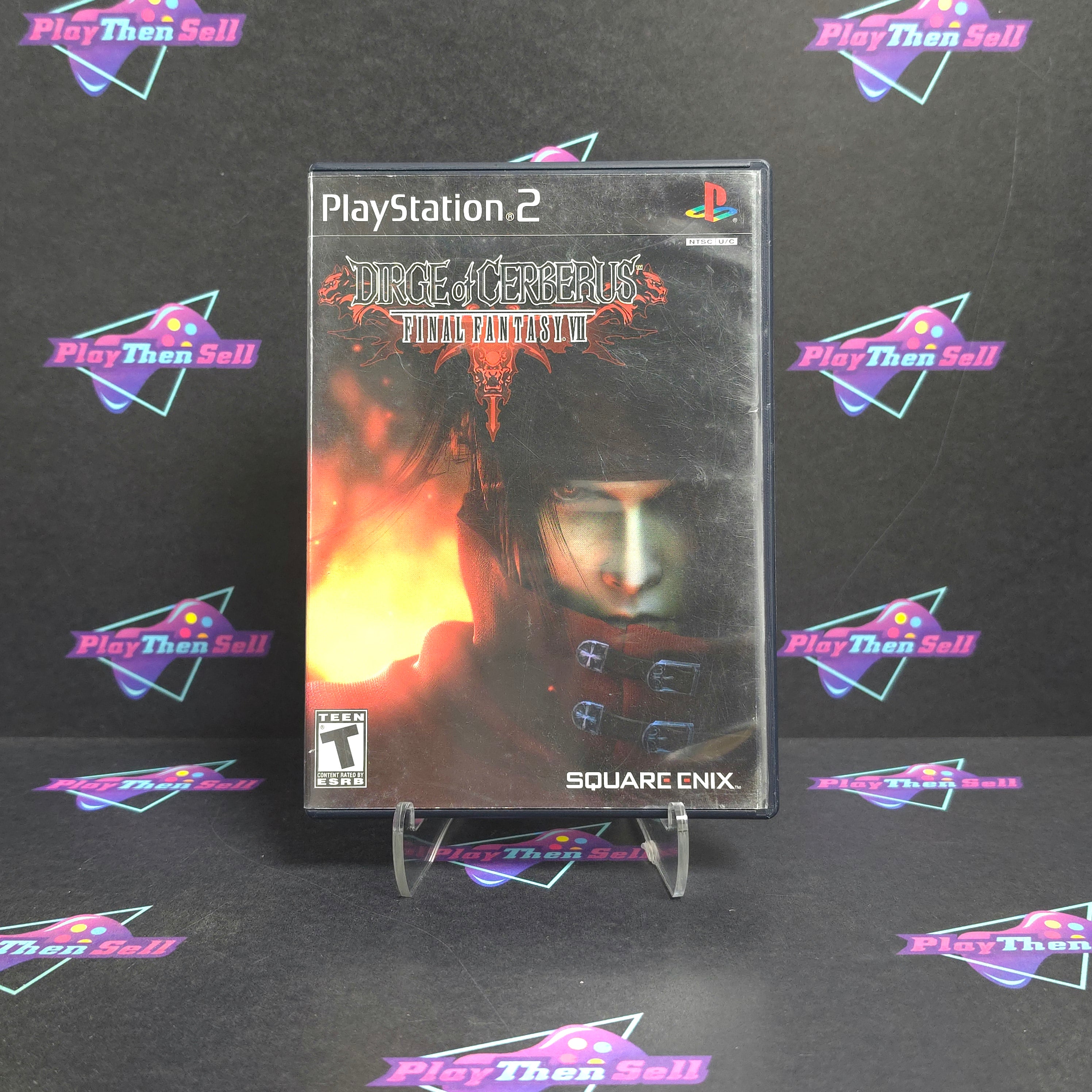 Final Fantasy VII (7) Dirge of Cerberus PS2 PlayStation 2 - Very Good