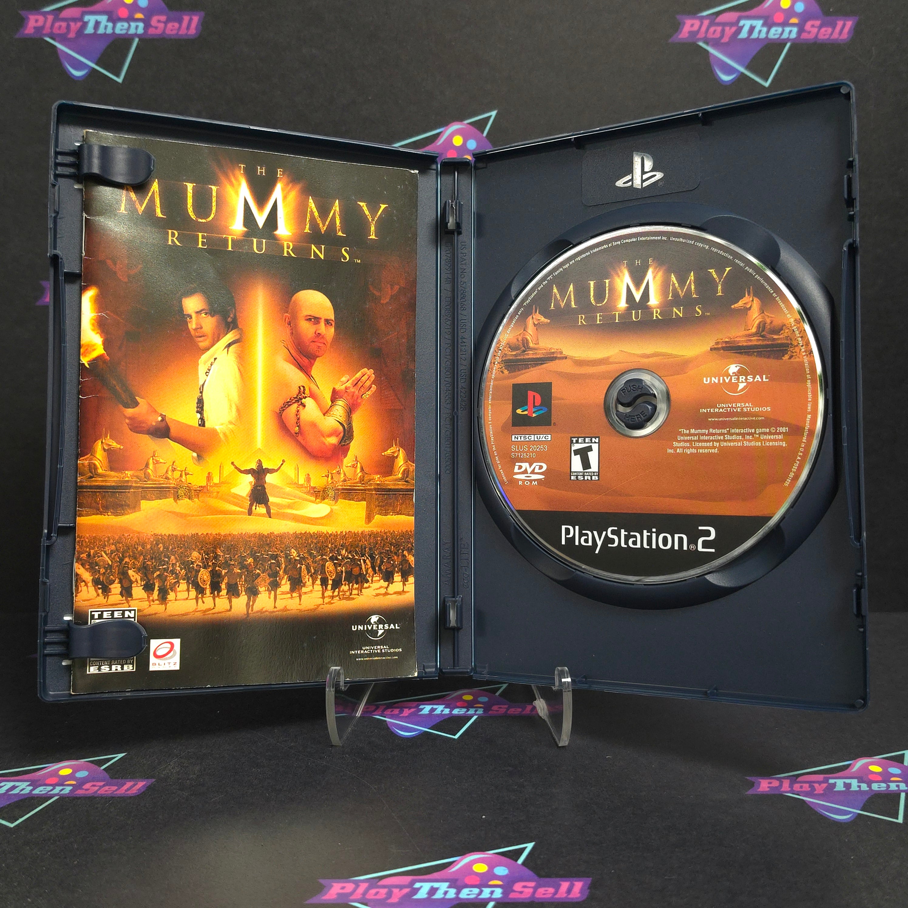 The Mummy Returns PS2 PlayStation 2 Complete - Excellent
