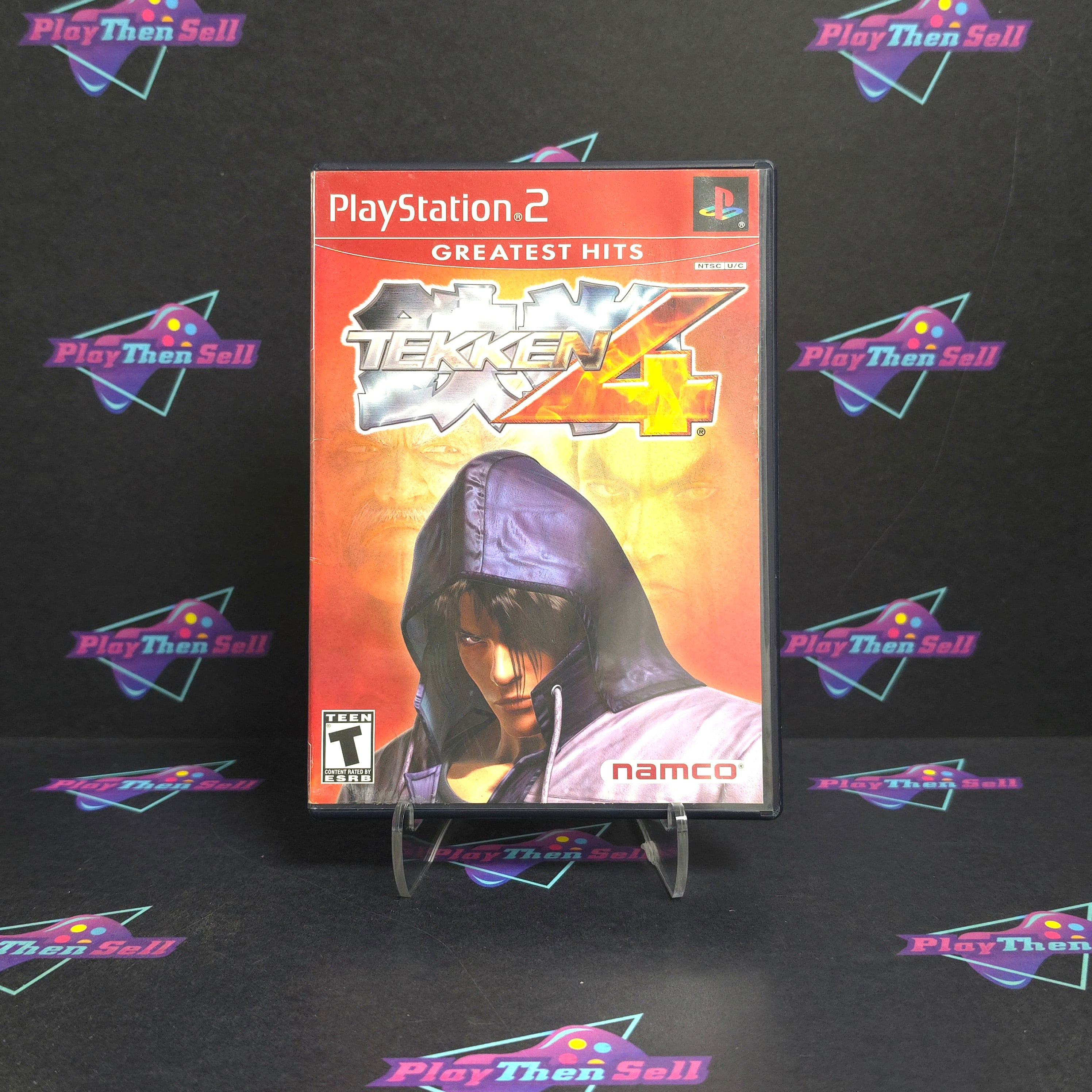 Tekken 4 PS2 PlayStation 2 GH - Very Good
