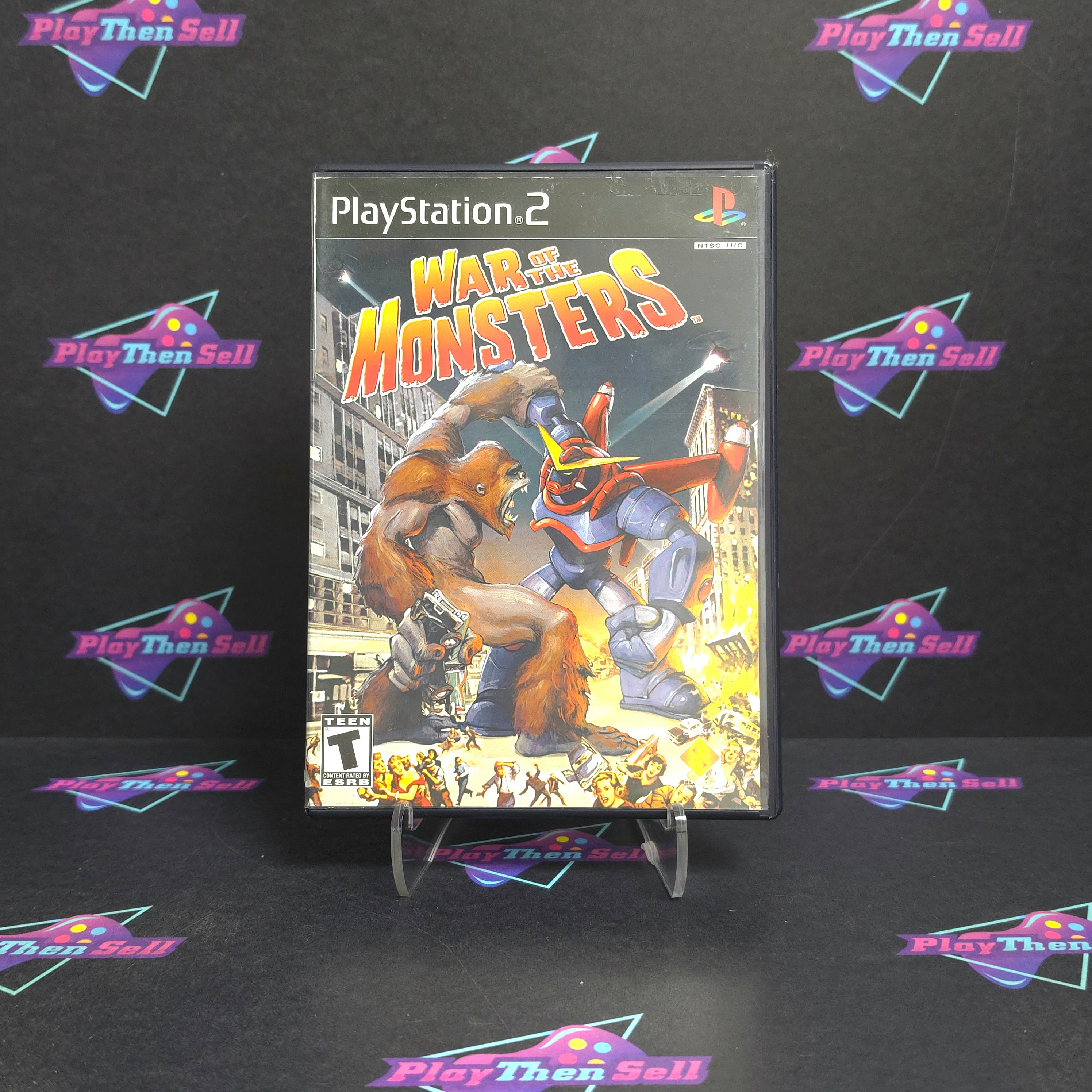 War of the Monsters PS2 PlayStation 2 - Very Good