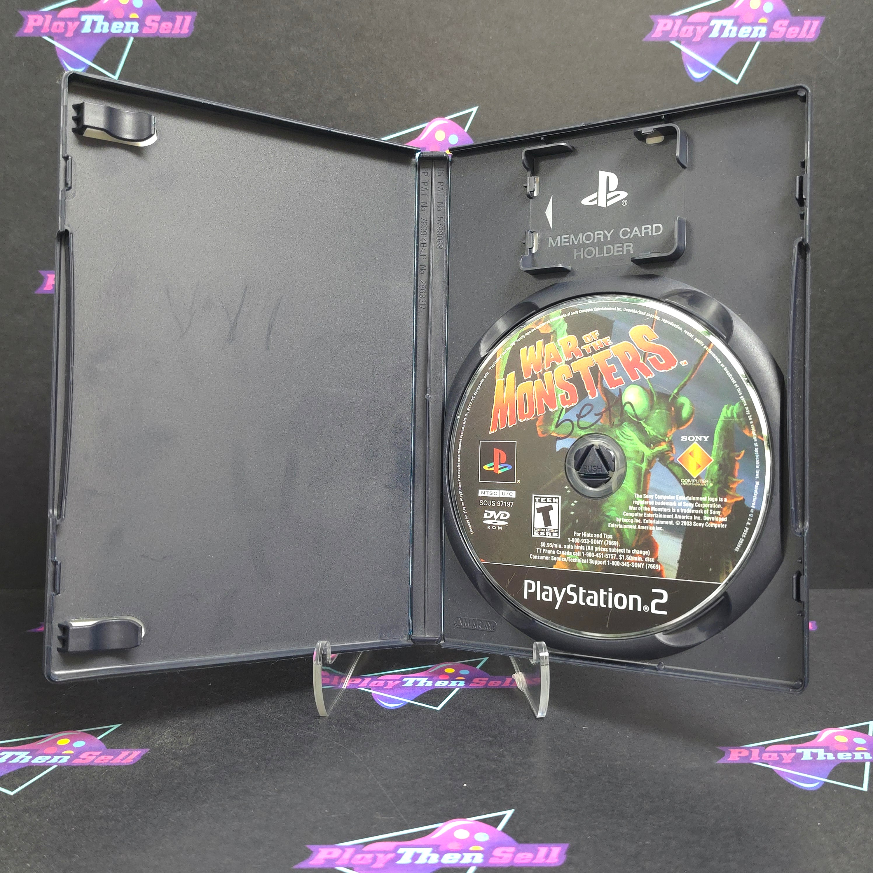 War of the Monsters PS2 PlayStation 2 - Very Good