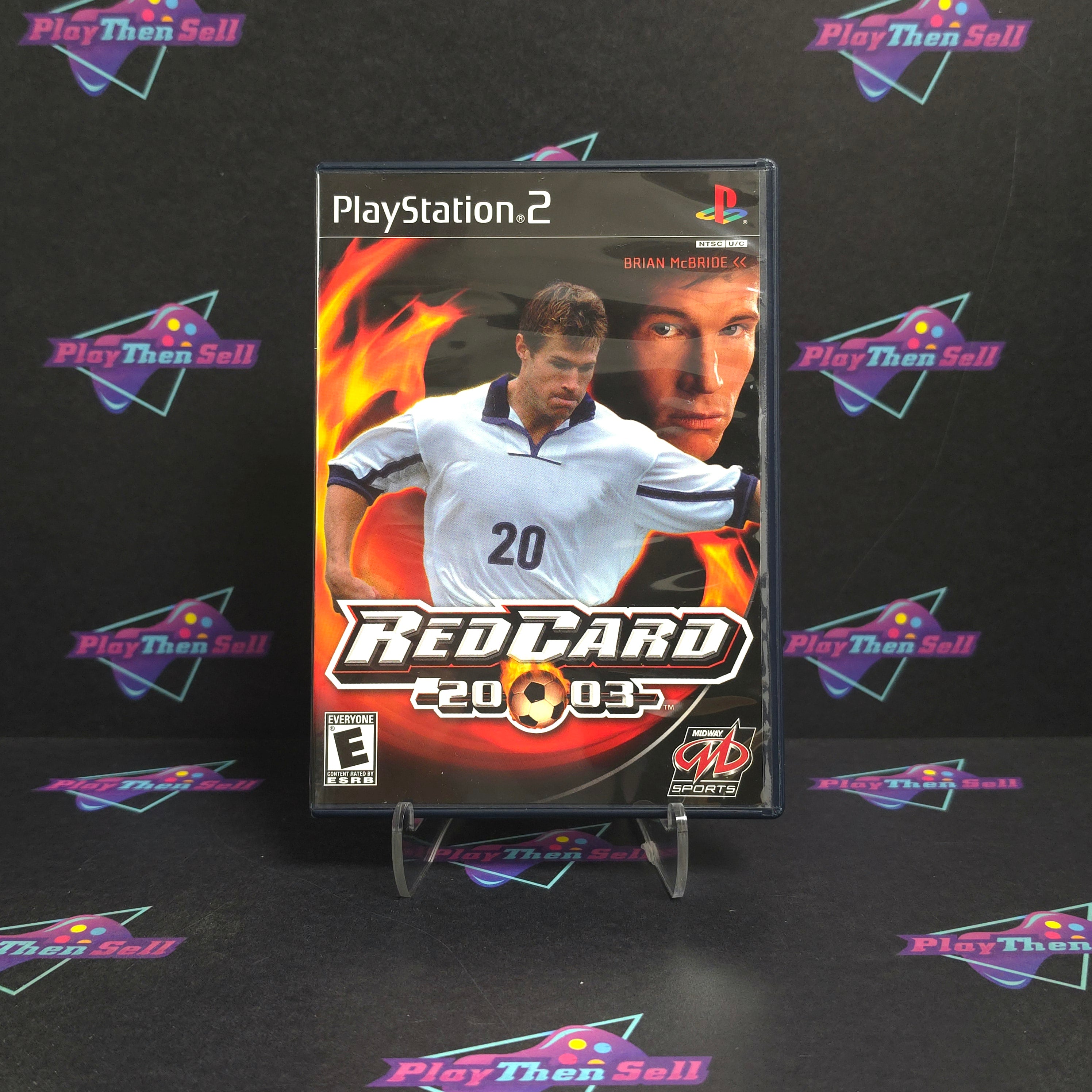 Red Card 2003 PS2 PlayStation 2 + Reg Complete - Excellent