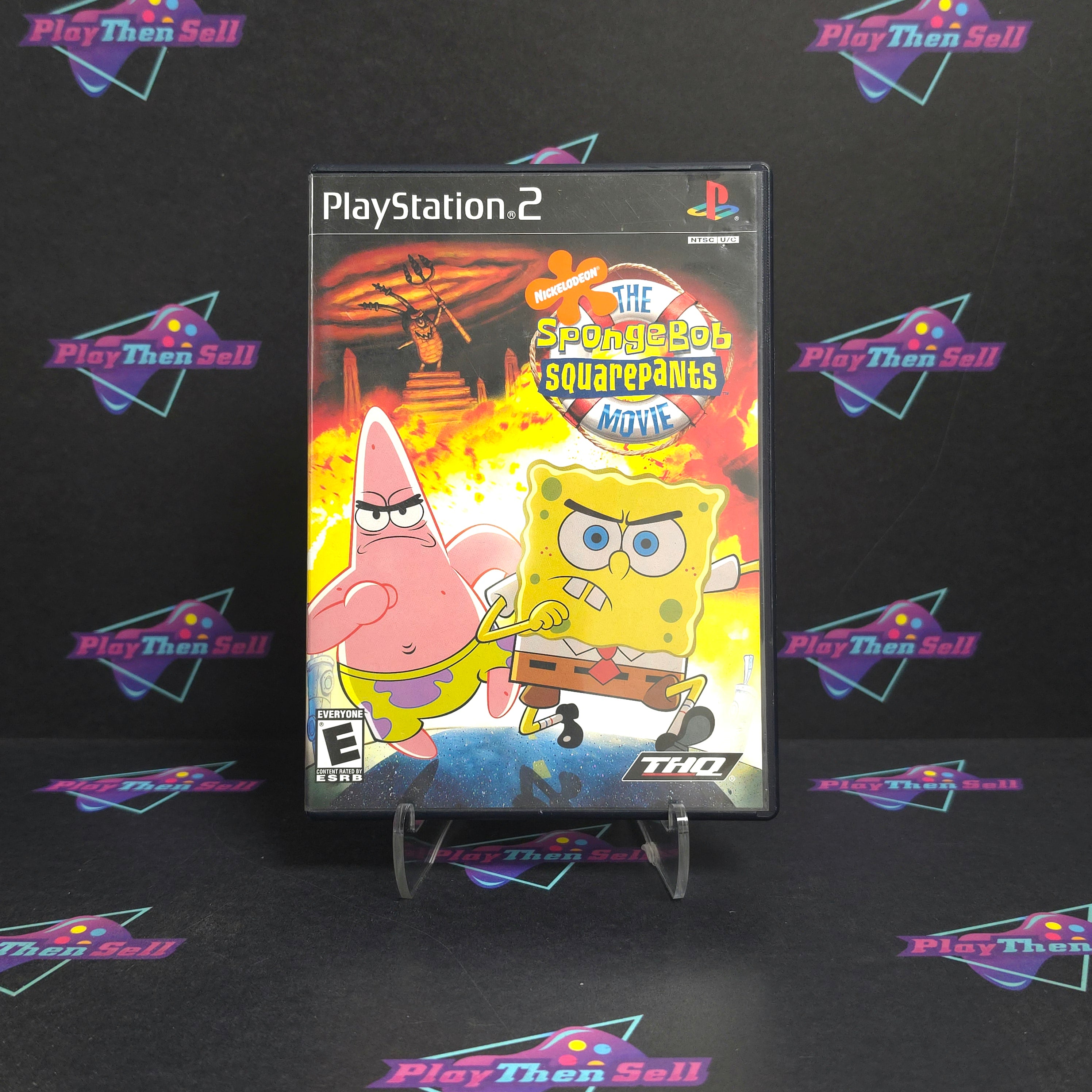 Spongebob Squarepants Movie PS2 PlayStation 2 - Very Good