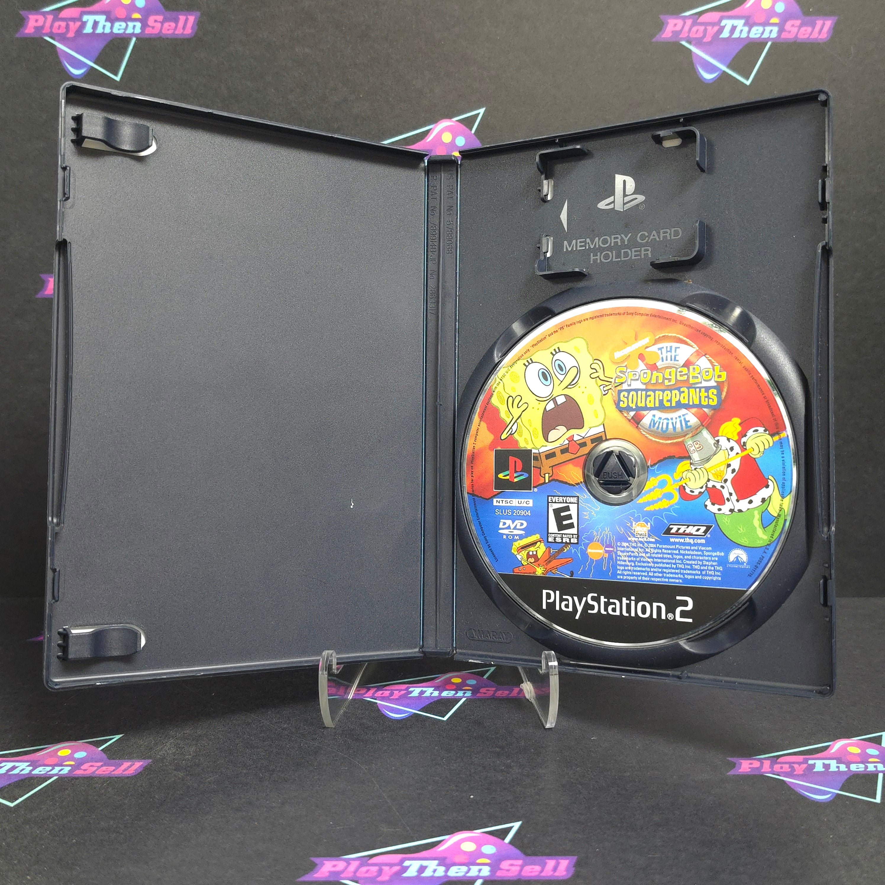 Spongebob Squarepants Movie PS2 PlayStation 2 - Very Good