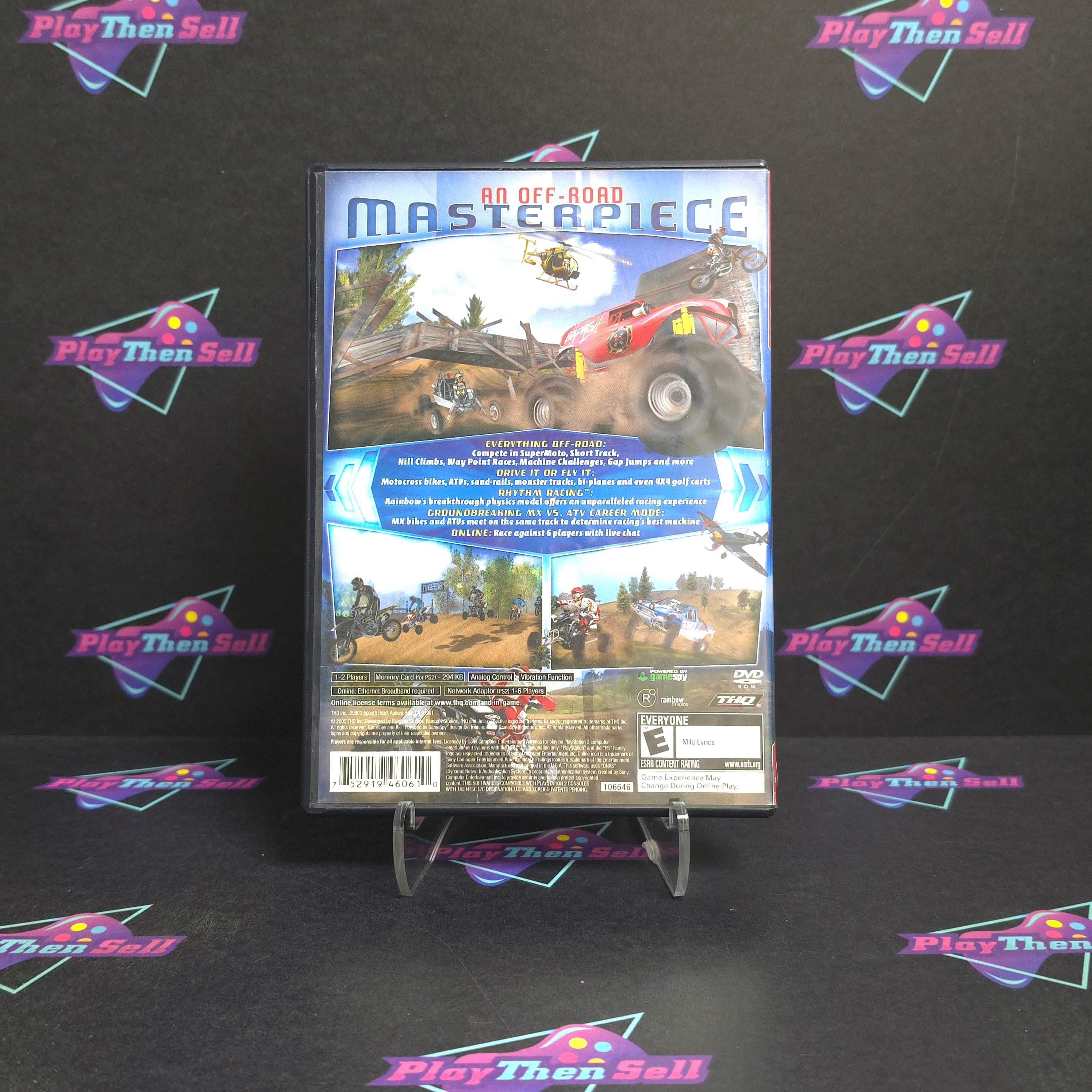MX vs ATV Unleashed PS2 PlayStation 2 GH Complete - Very Good