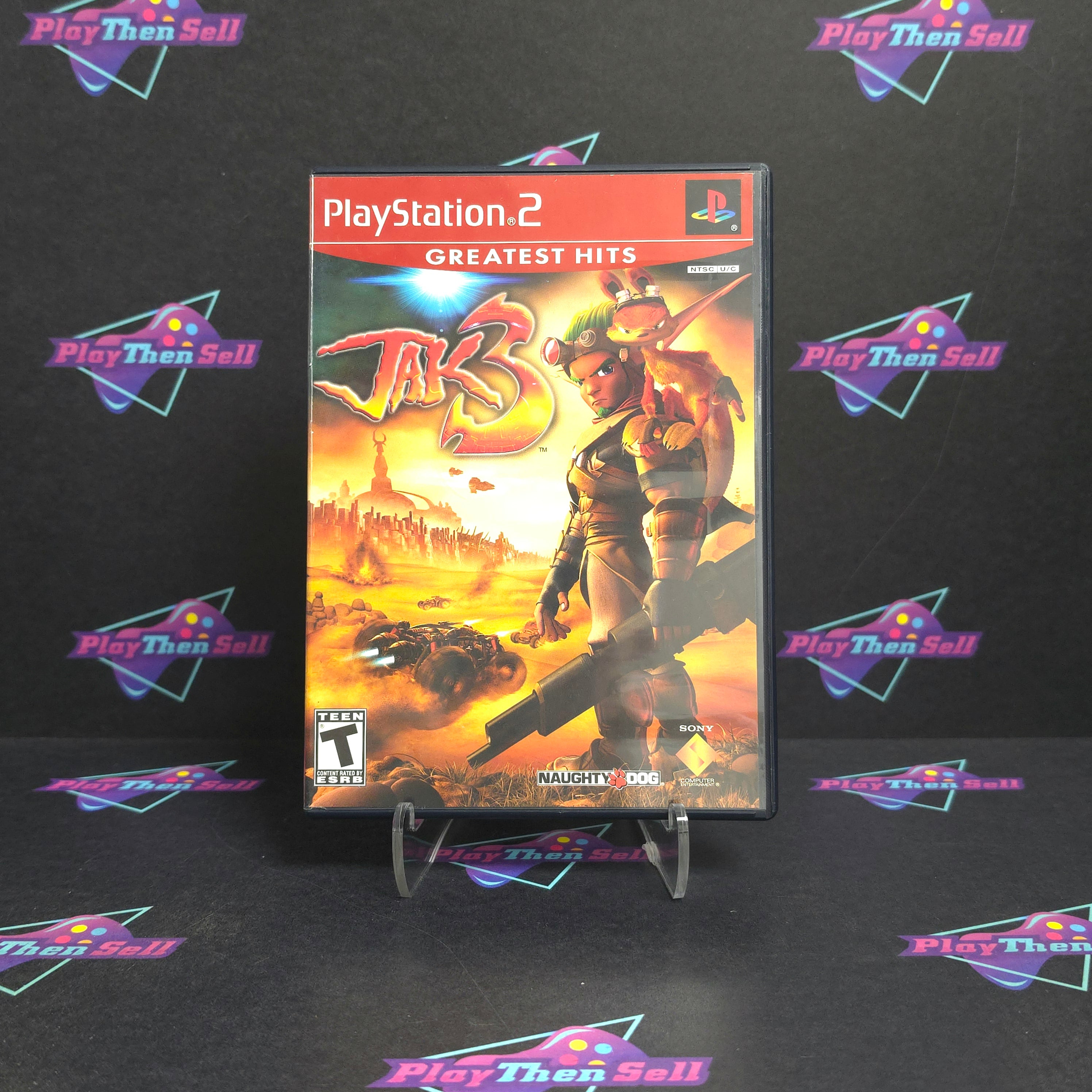Jak 3 PS2 PlayStation 2 GH + Reg Complete - Very Good