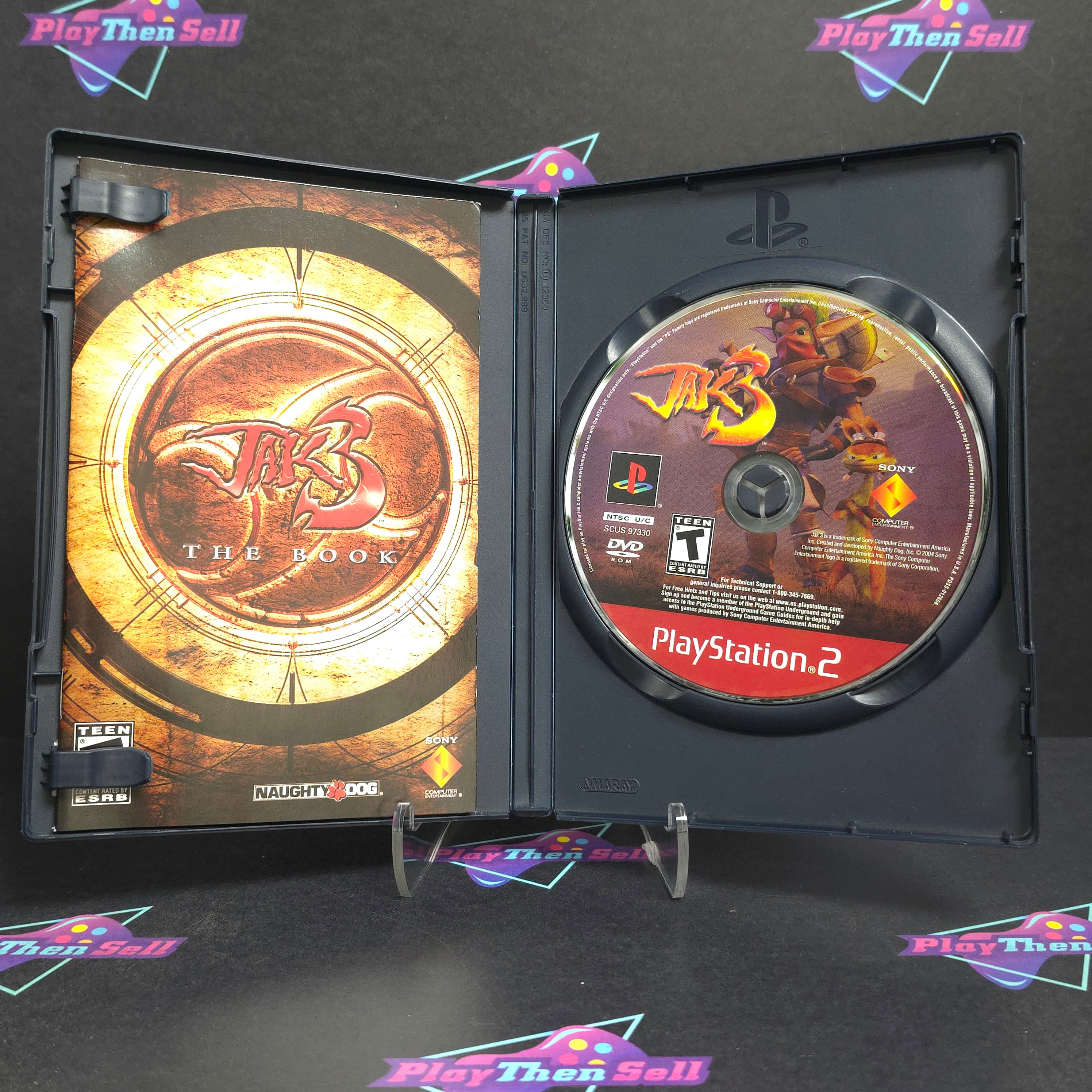 Jak 3 PS2 PlayStation 2 GH + Reg Complete - Very Good