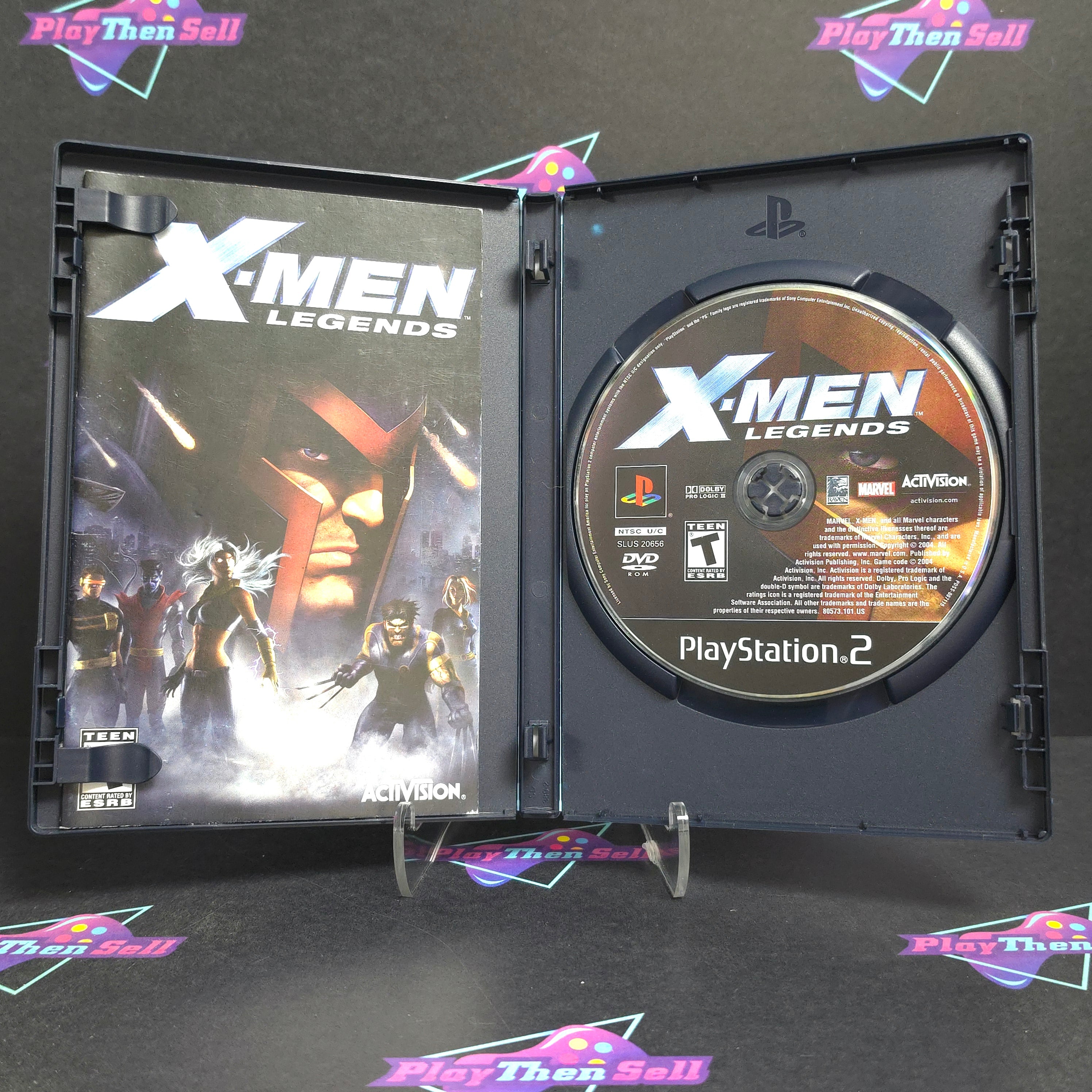 X-Men Legends PS2 PlayStation 2 Complete - Very Good