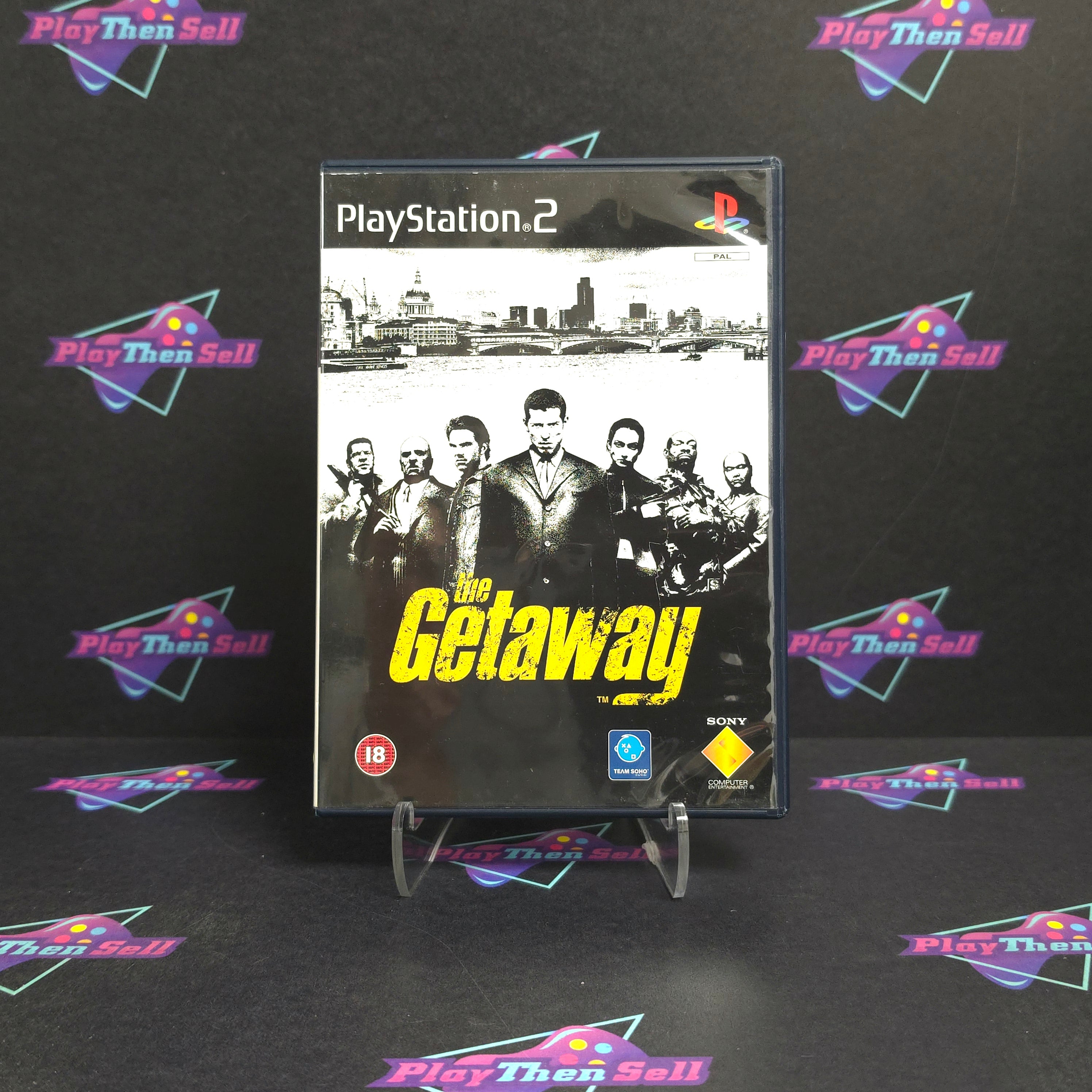 The Getaway PS2 PlayStation 2 PAL + Poster - Very Good - Region Locked