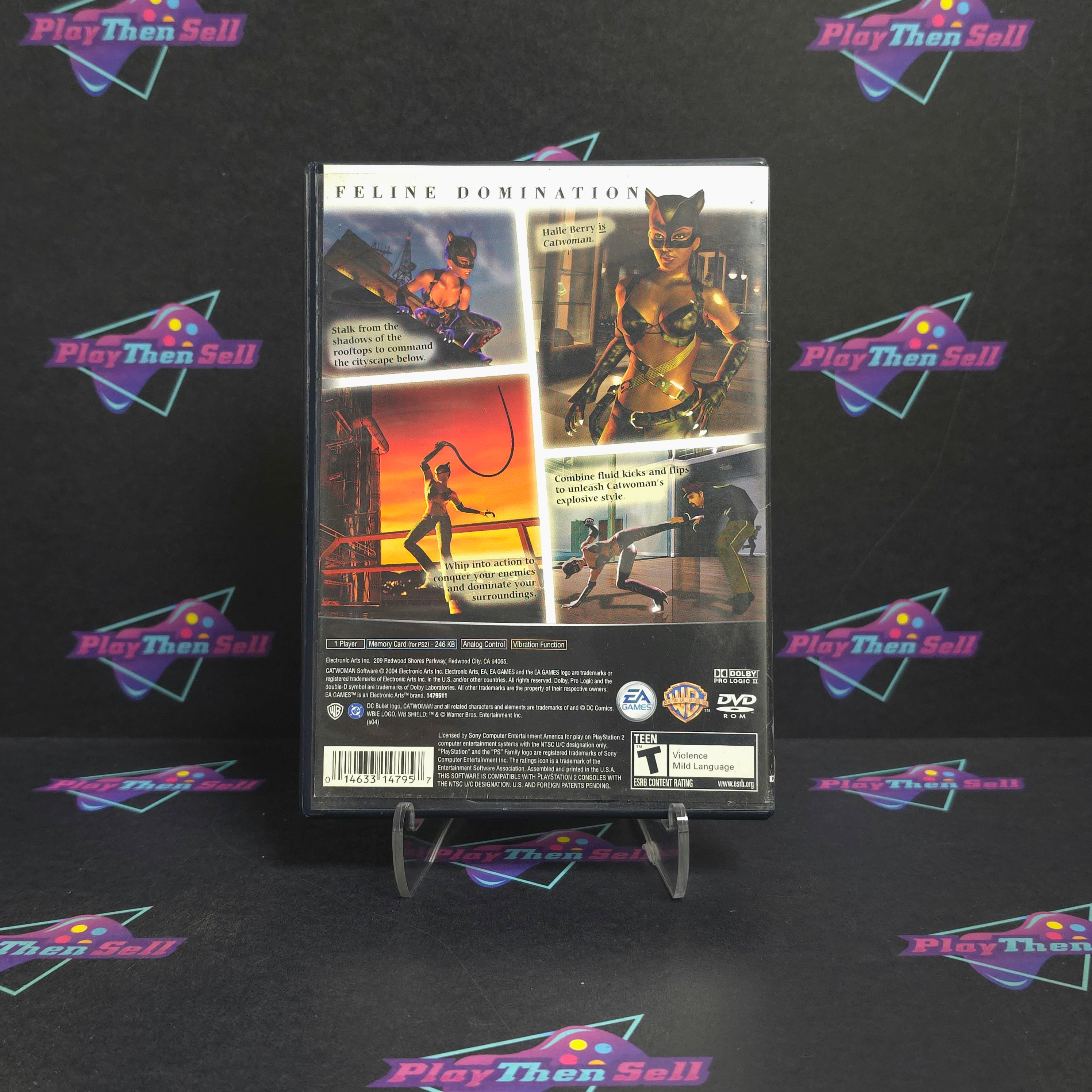 Catwoman PS2 PlayStation 2 Complete - Very Good
