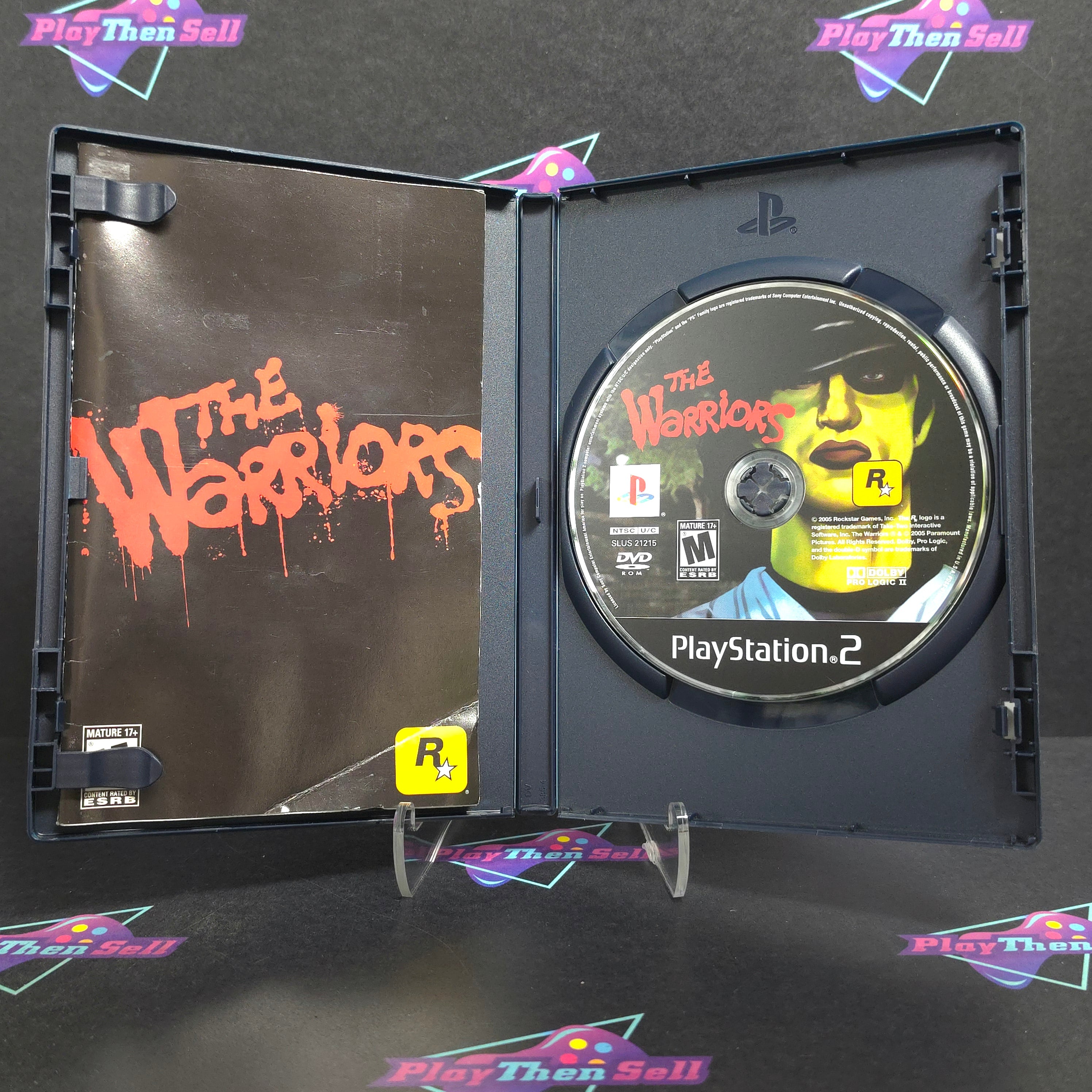 The Warriors PS2 PlayStation 2 Complete - Very Good