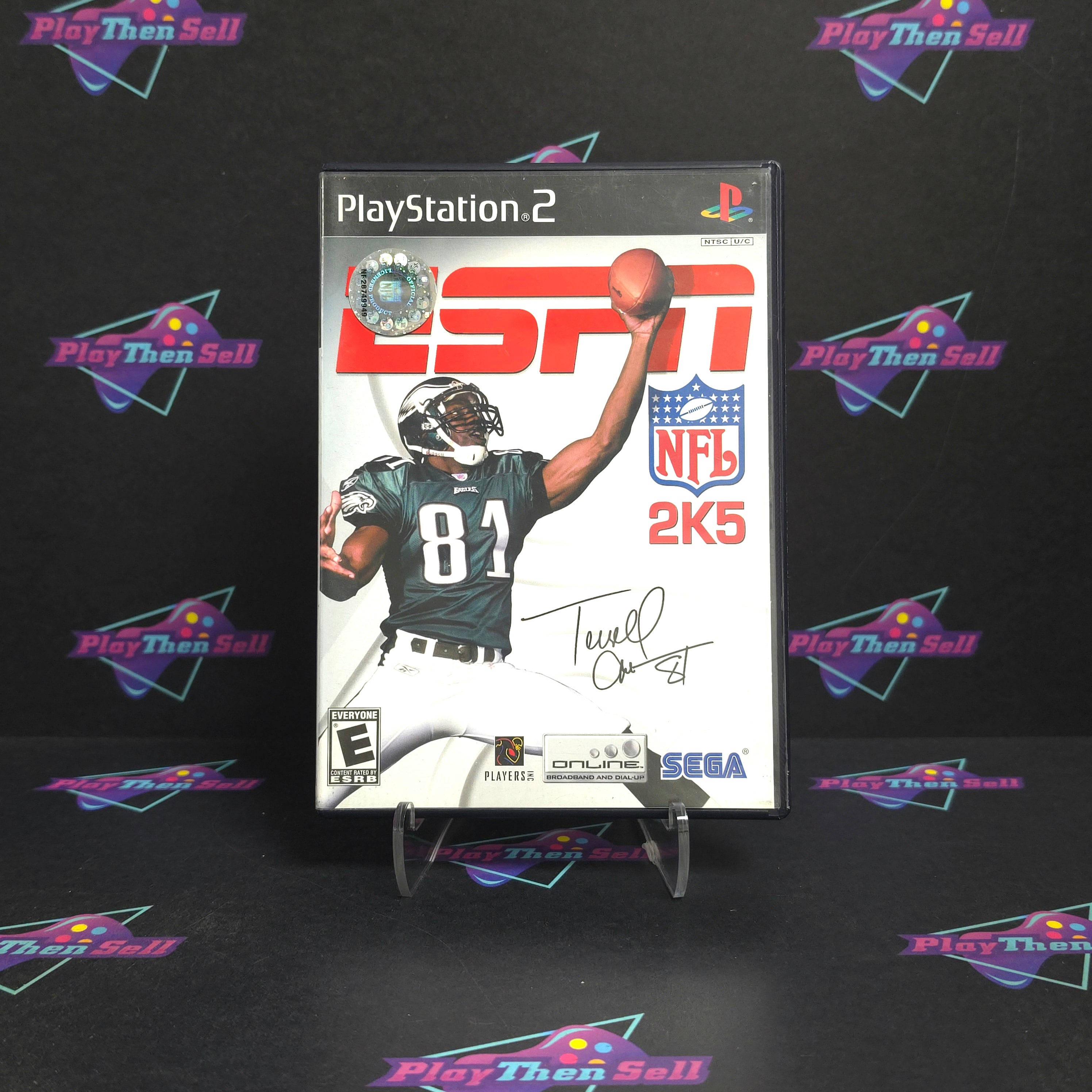 ESPN NFL 2K5 PS2 PlayStation 2 Complete - Very Good