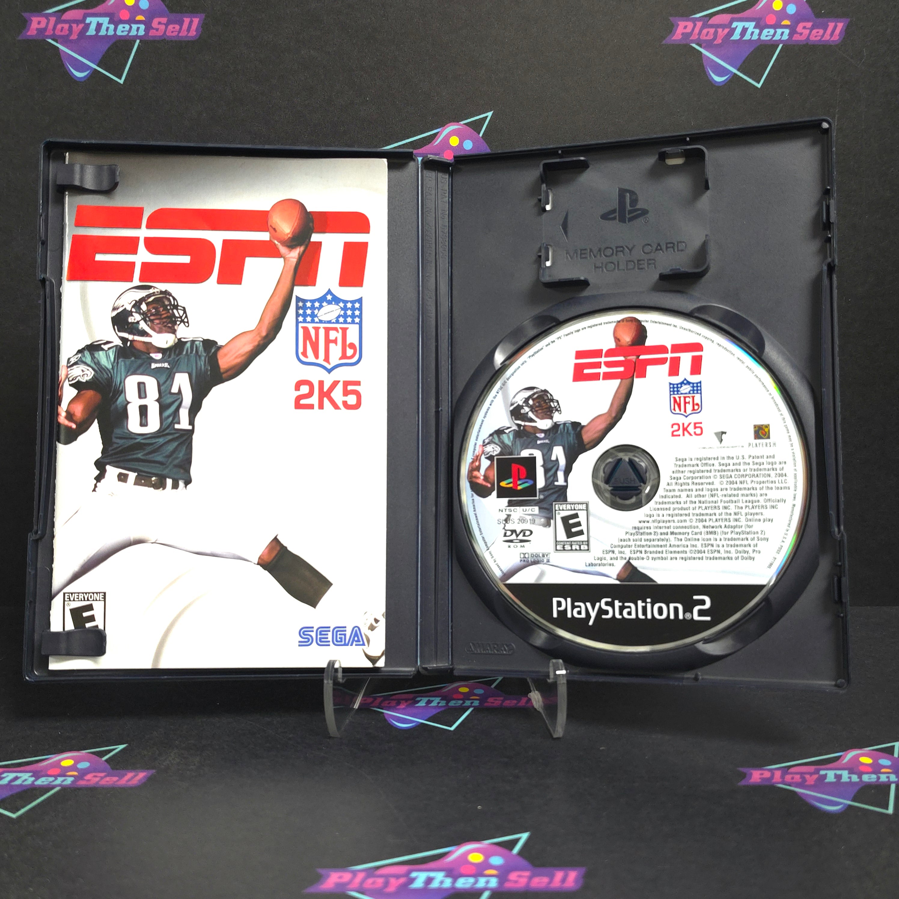 ESPN NFL 2K5 PS2 PlayStation 2 Complete - Very Good