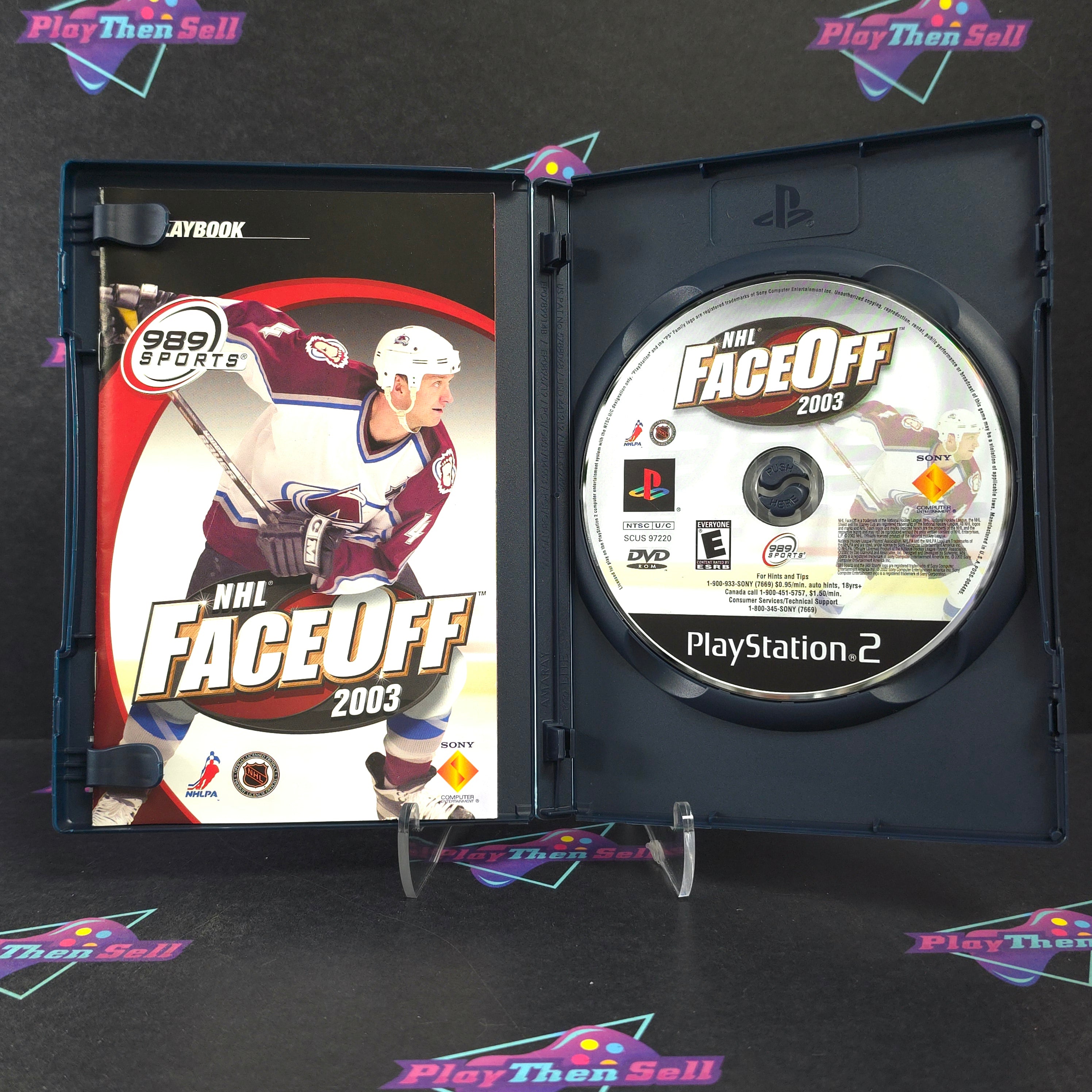 NHL FaceOff 2003 PS2 PlayStation 2 Complete - Excellent
