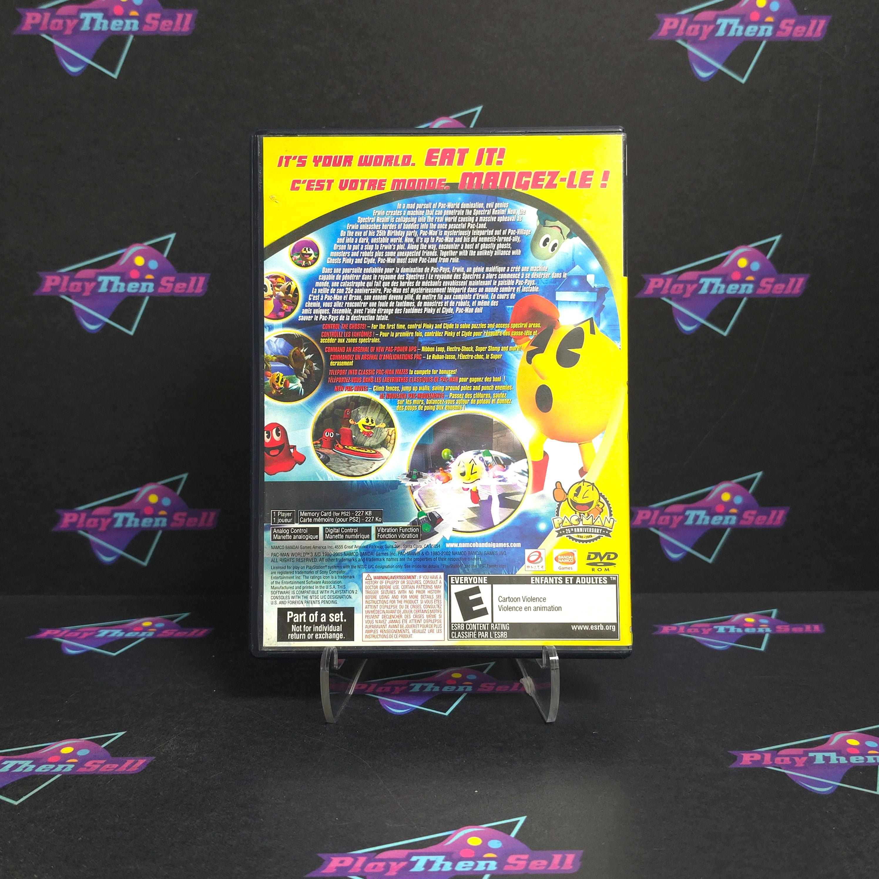Pac-Man World 3 PS2 PlayStation 2 - Very Good
