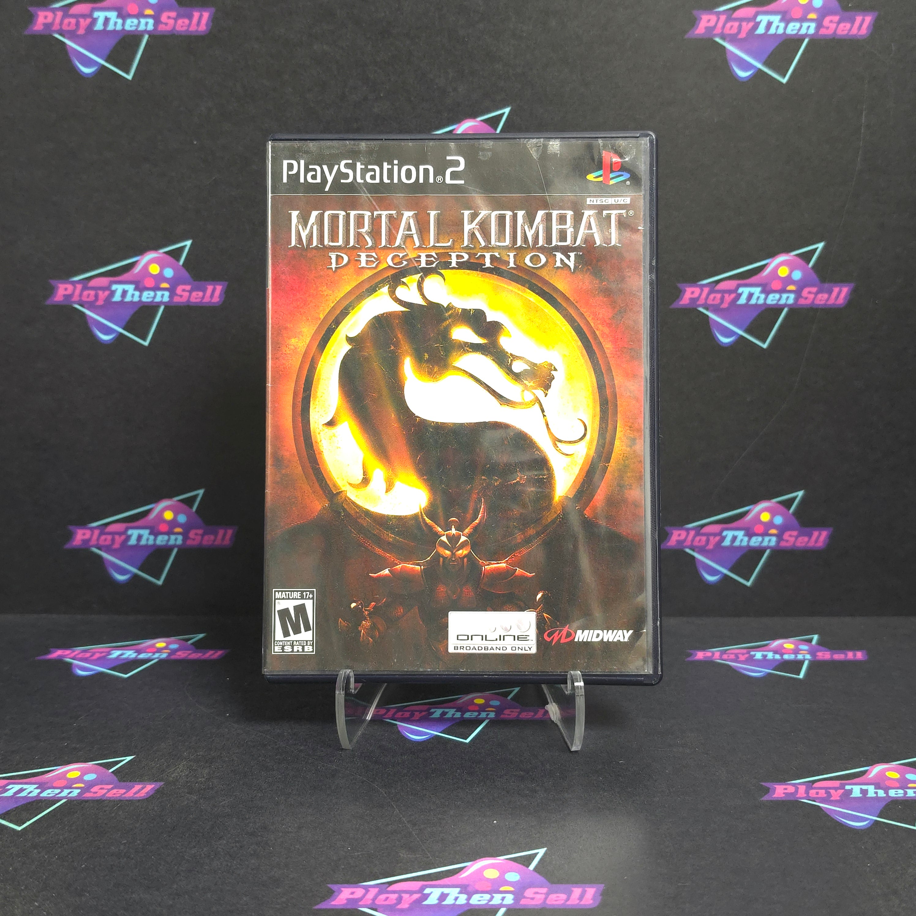 Mortal Kombat Deception PS2 PlayStation 2 - Very Good