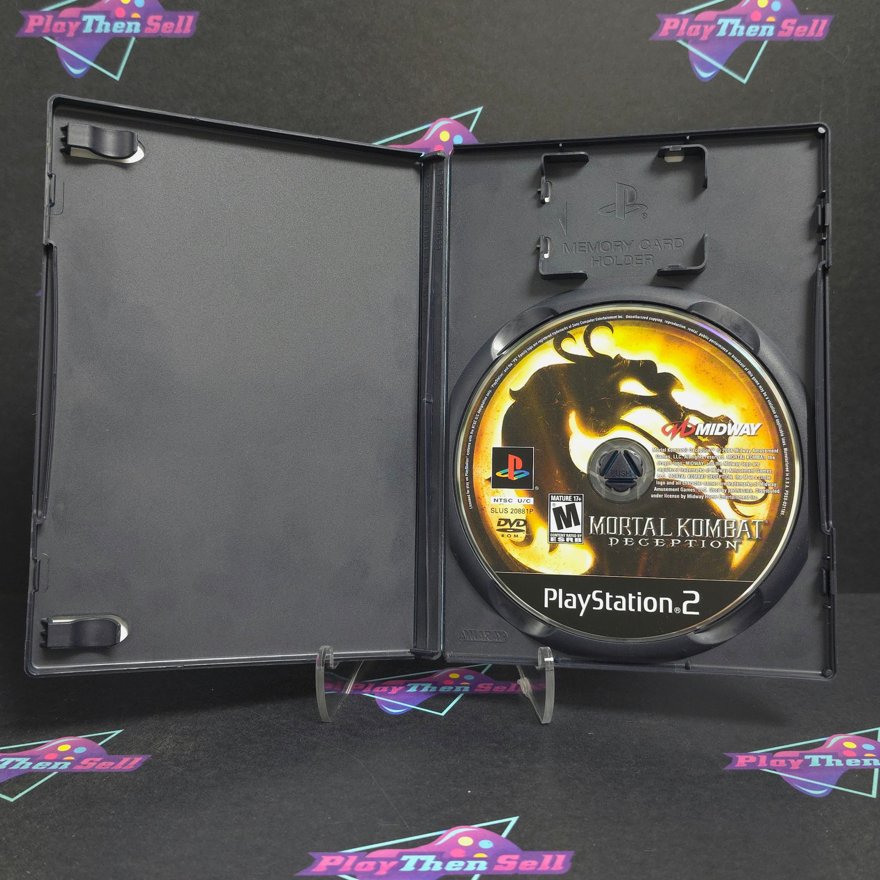 Mortal Kombat Deception PS2 PlayStation 2 - Very Good