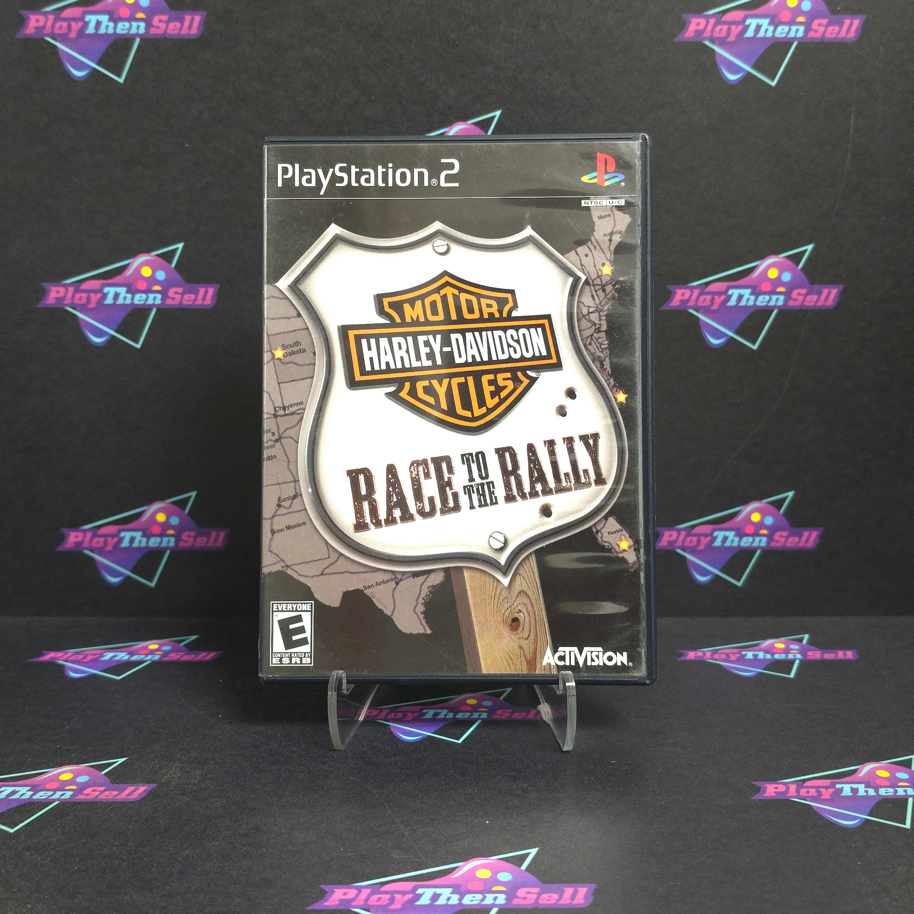 Harley-Davidson Race to the Rally PS2 PlayStation 2 - Very Good