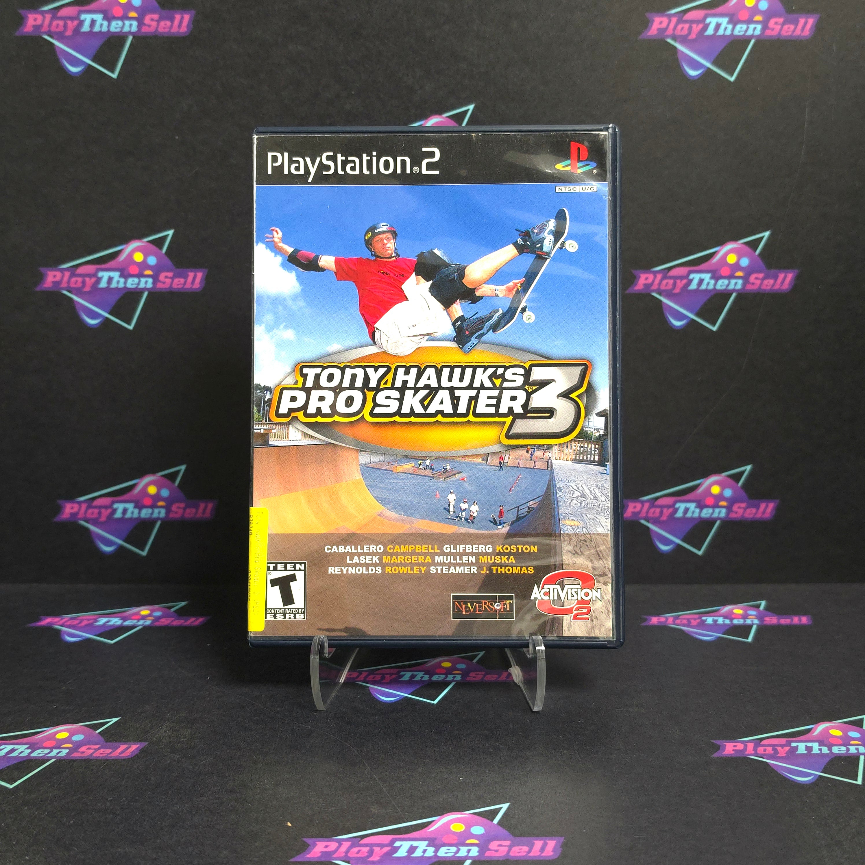 Tony Hawk's Pro Skater 3 PS2 PlayStation 2 + Reg Complete - Very Good