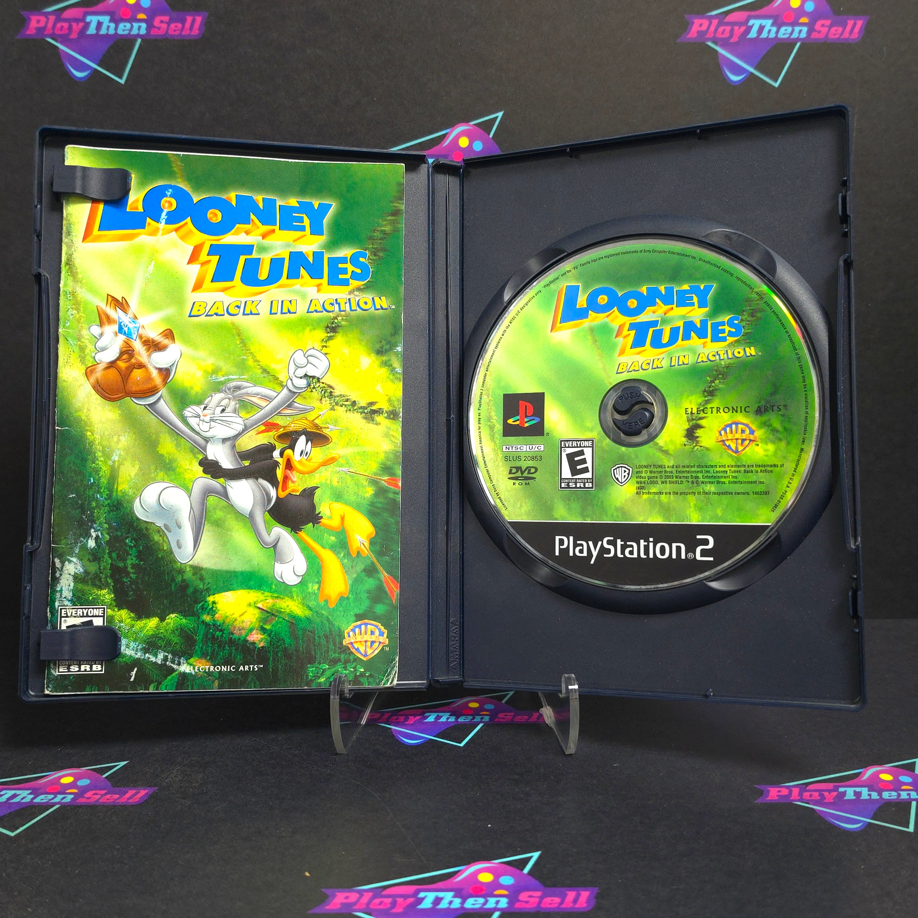 Looney Tunes Back In Action PS2 PlayStation 2 Complete - Very Good