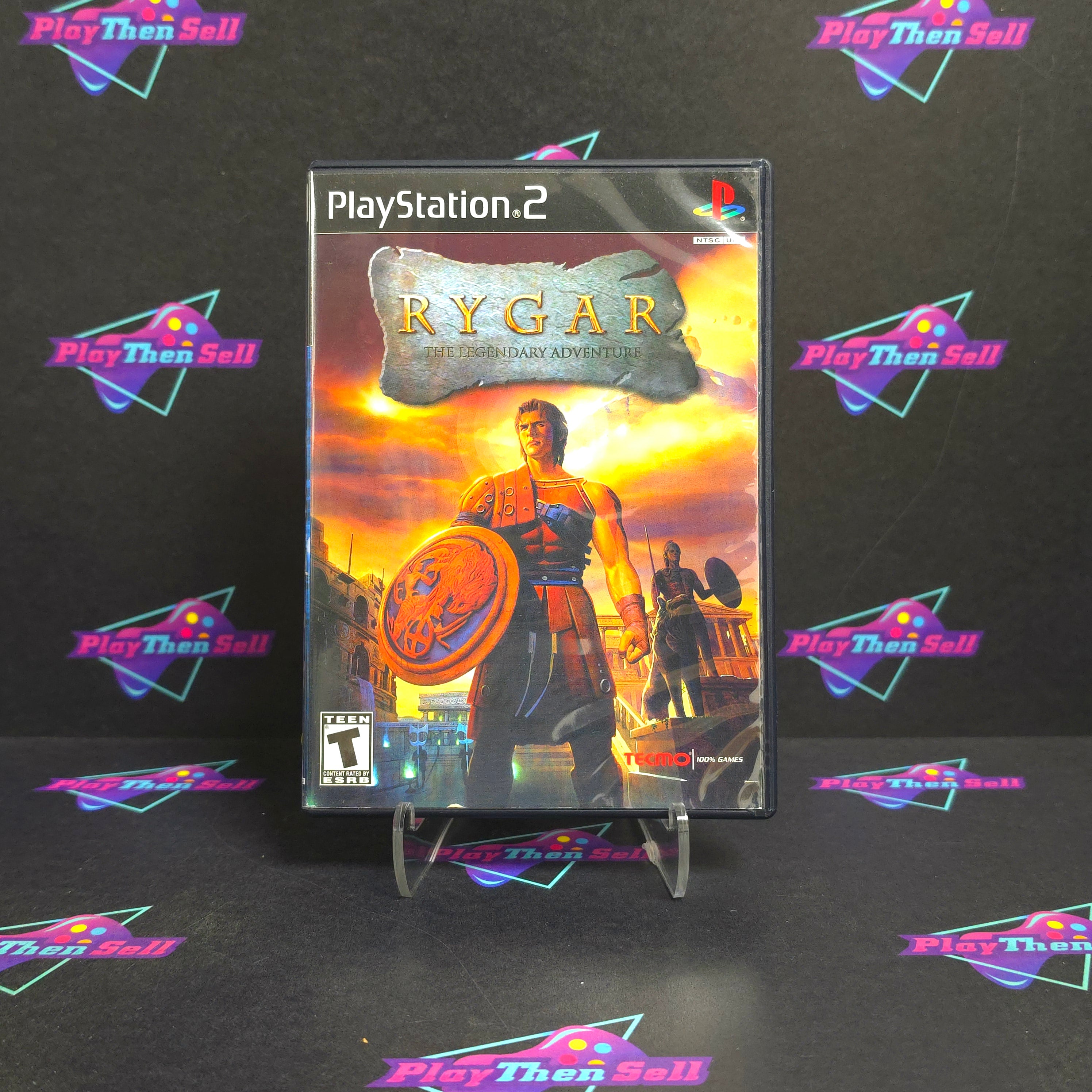 Rygar The Legendary Adventure PS2 PlayStation 2 + Lenticular Cover CIB - Excellent