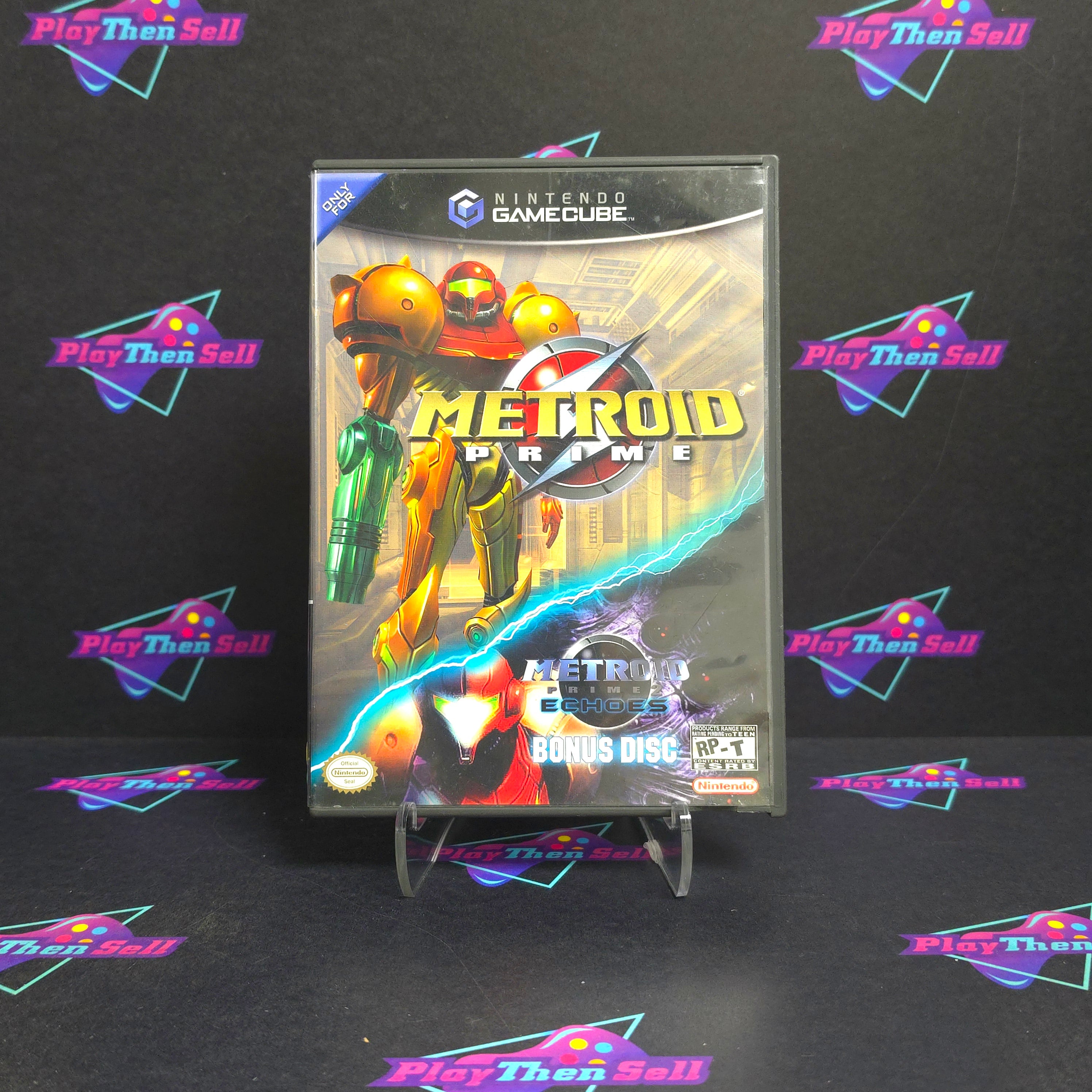 Metroid Prime Nintendo Gamecube + Bonus Disc - Very Good