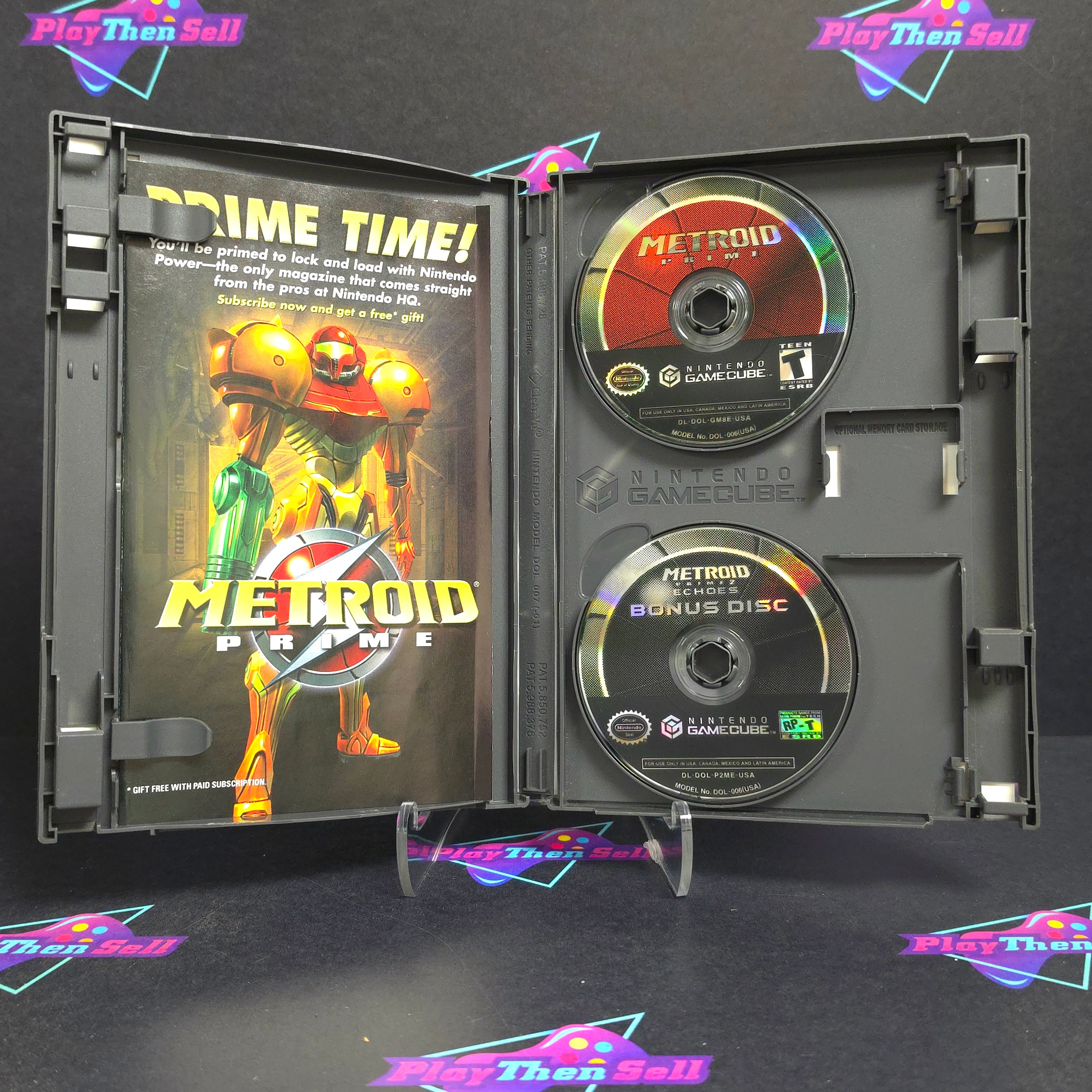 Metroid Prime Nintendo Gamecube + Bonus Disc - Very Good