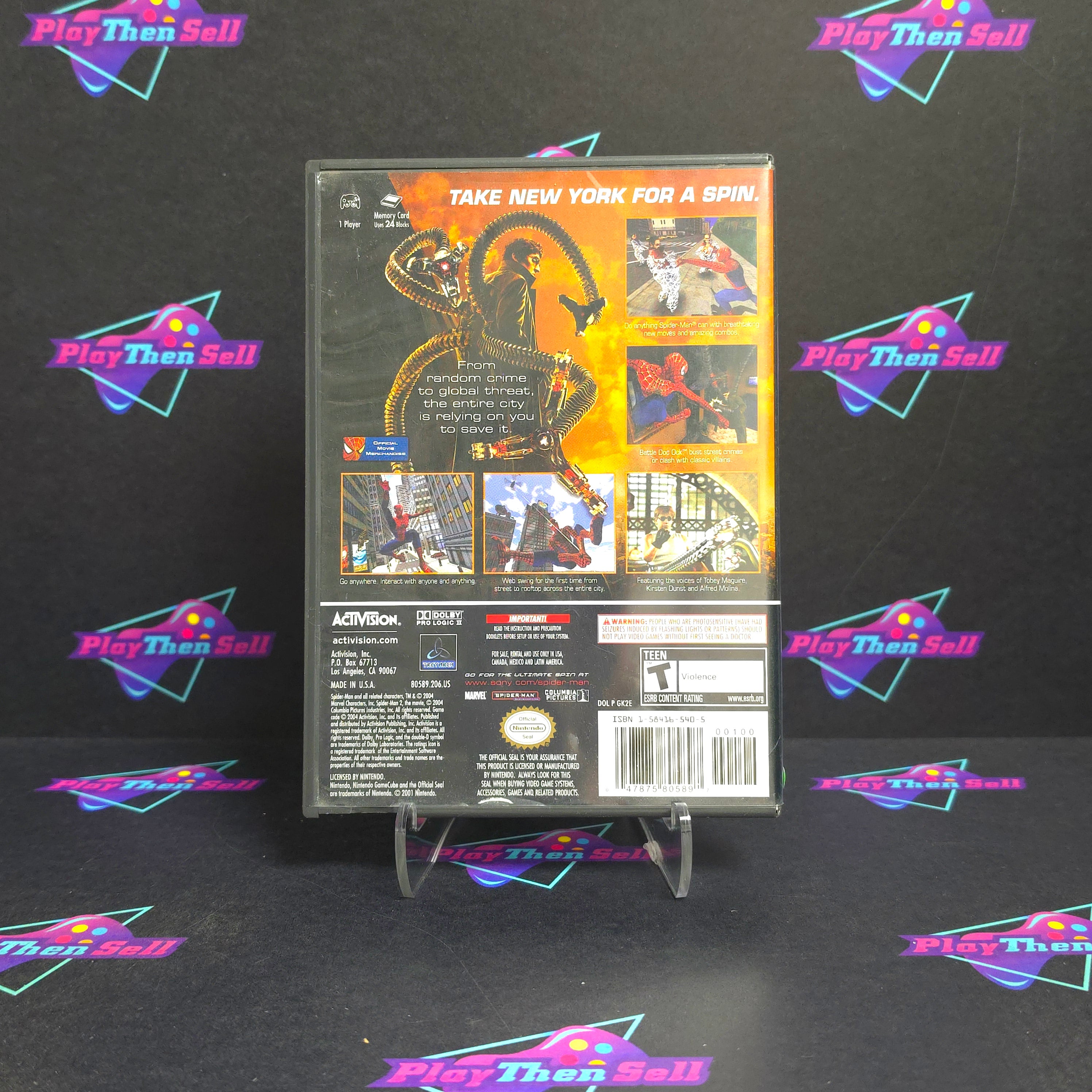 Spider-Man 2 Nintendo Gamecube - Very Good