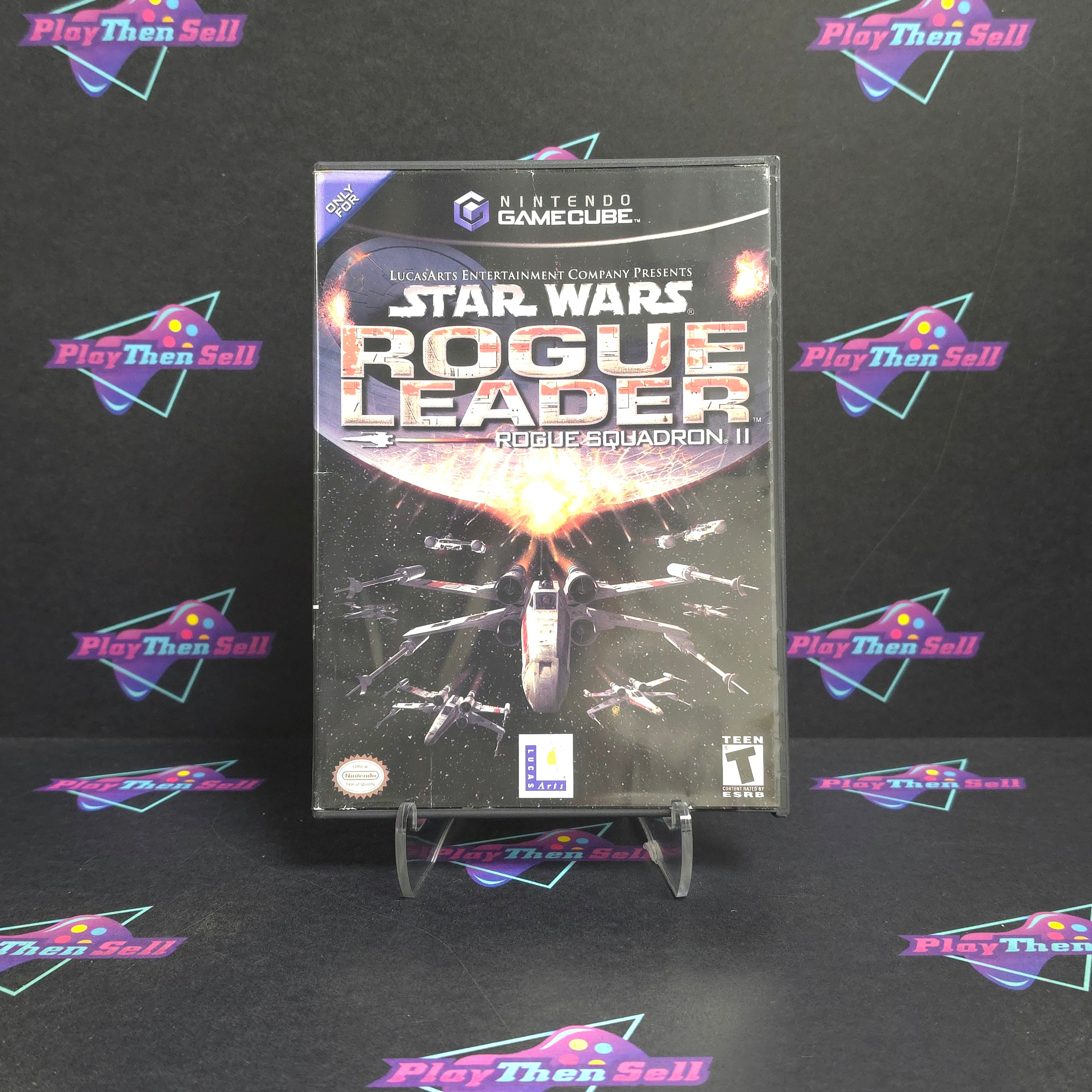 Star Wars Rogue Leader Rogue Squadron II (2) Nintendo GameCube - Very Good