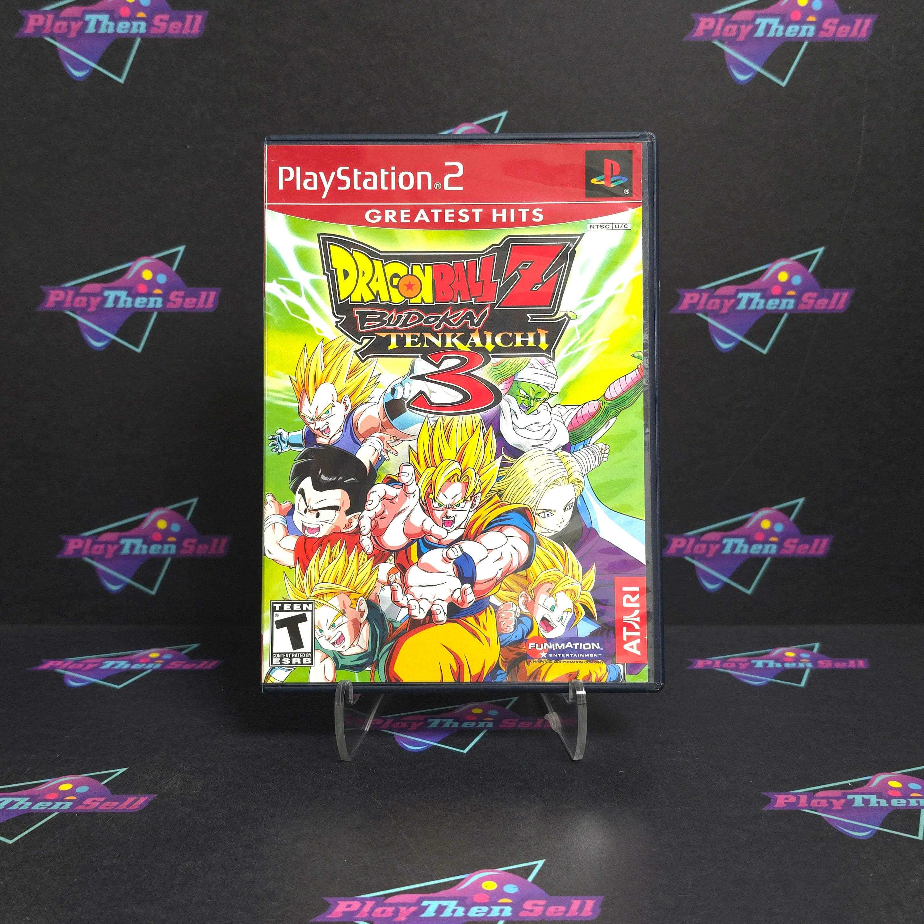 Dragonball Z Budokai Tenkaichi 3 PS2 PlayStation 2 GH Complete - Excellent