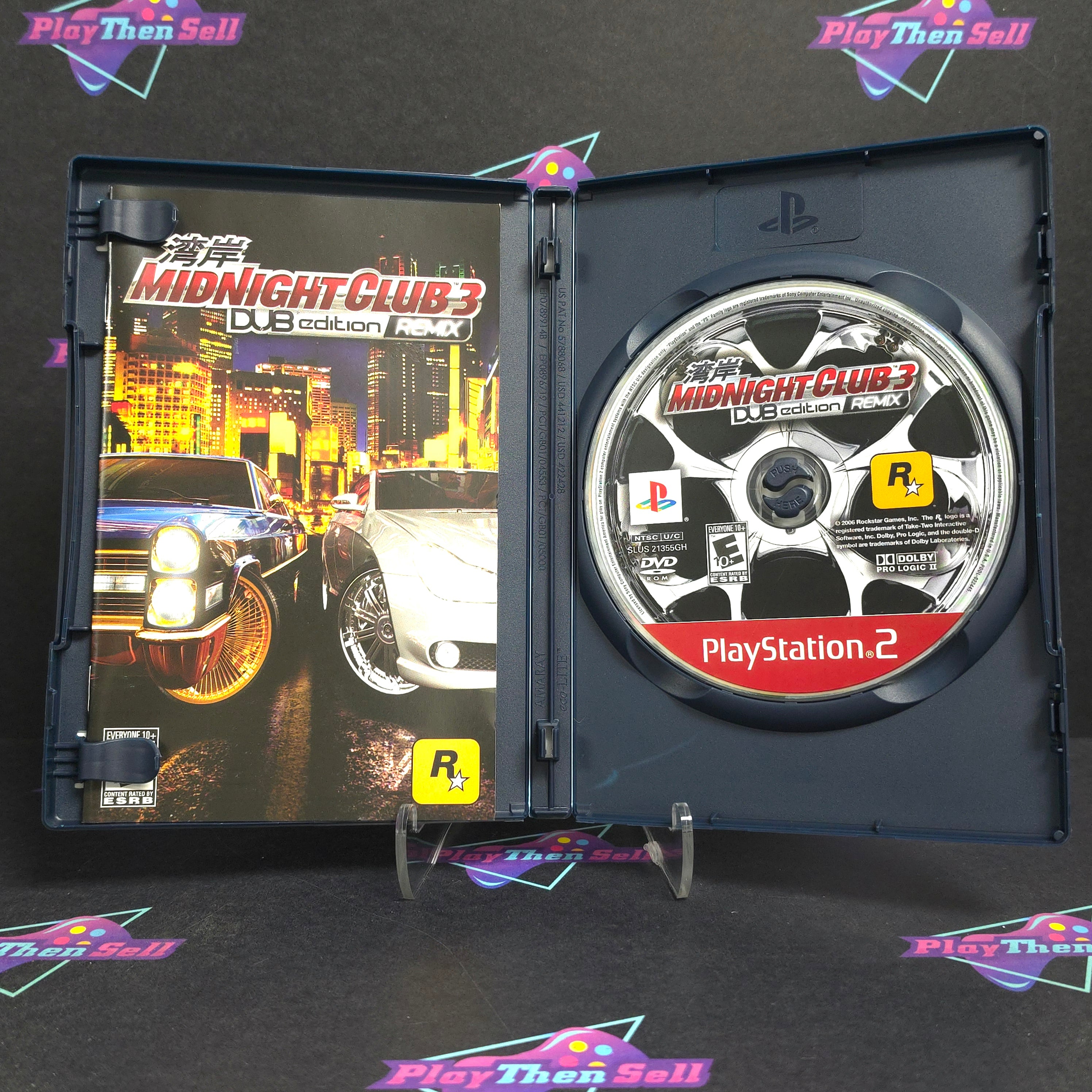 Midnight Club 3 DUB Edition Remix PS2 PlayStation 2 GH + Reg CIB - Excellent