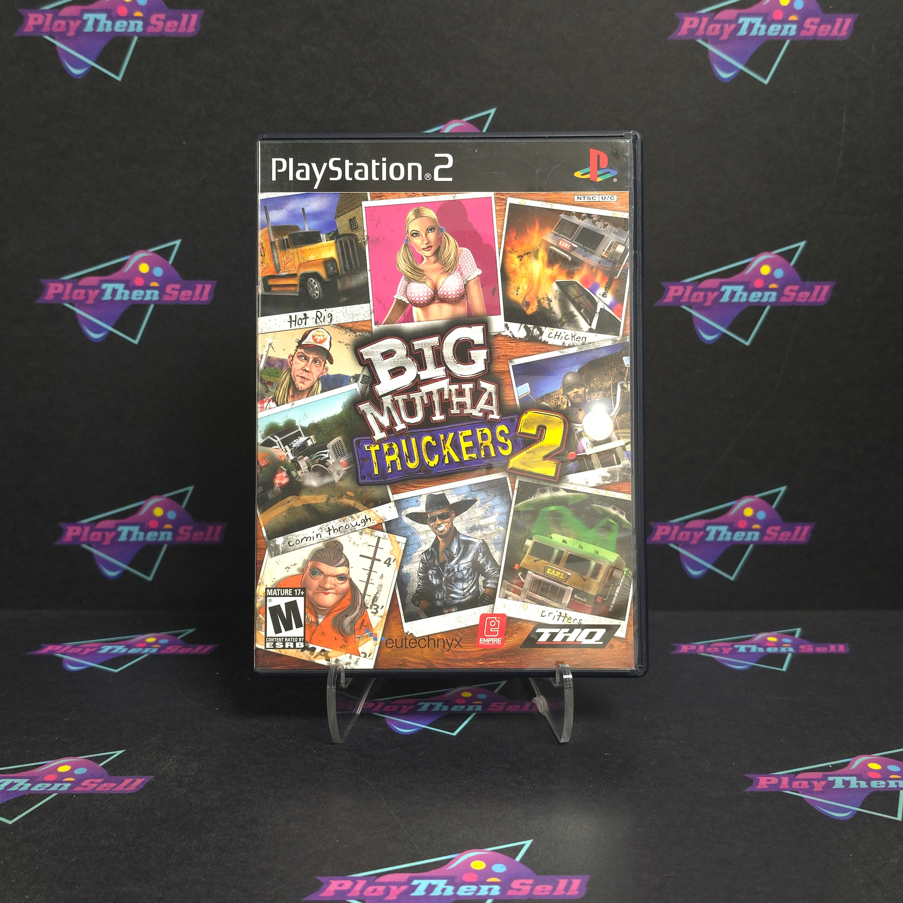Big Mutha Truckers 2 PS2 PlayStation 2 Complete - Very Good