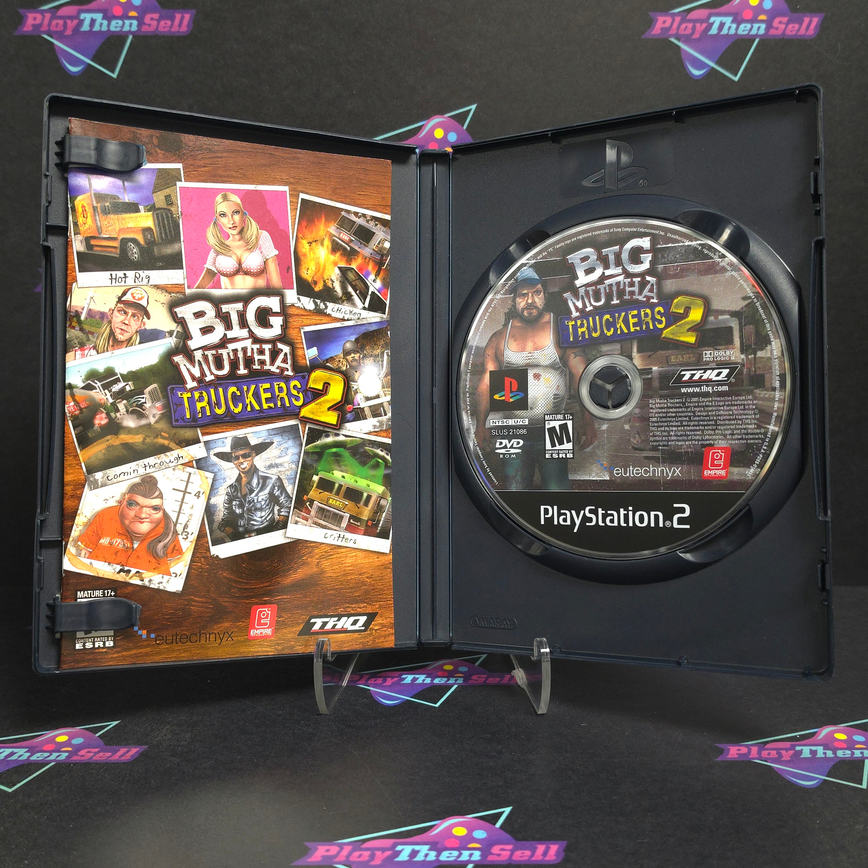 Big Mutha Truckers 2 PS2 PlayStation 2 Complete - Very Good