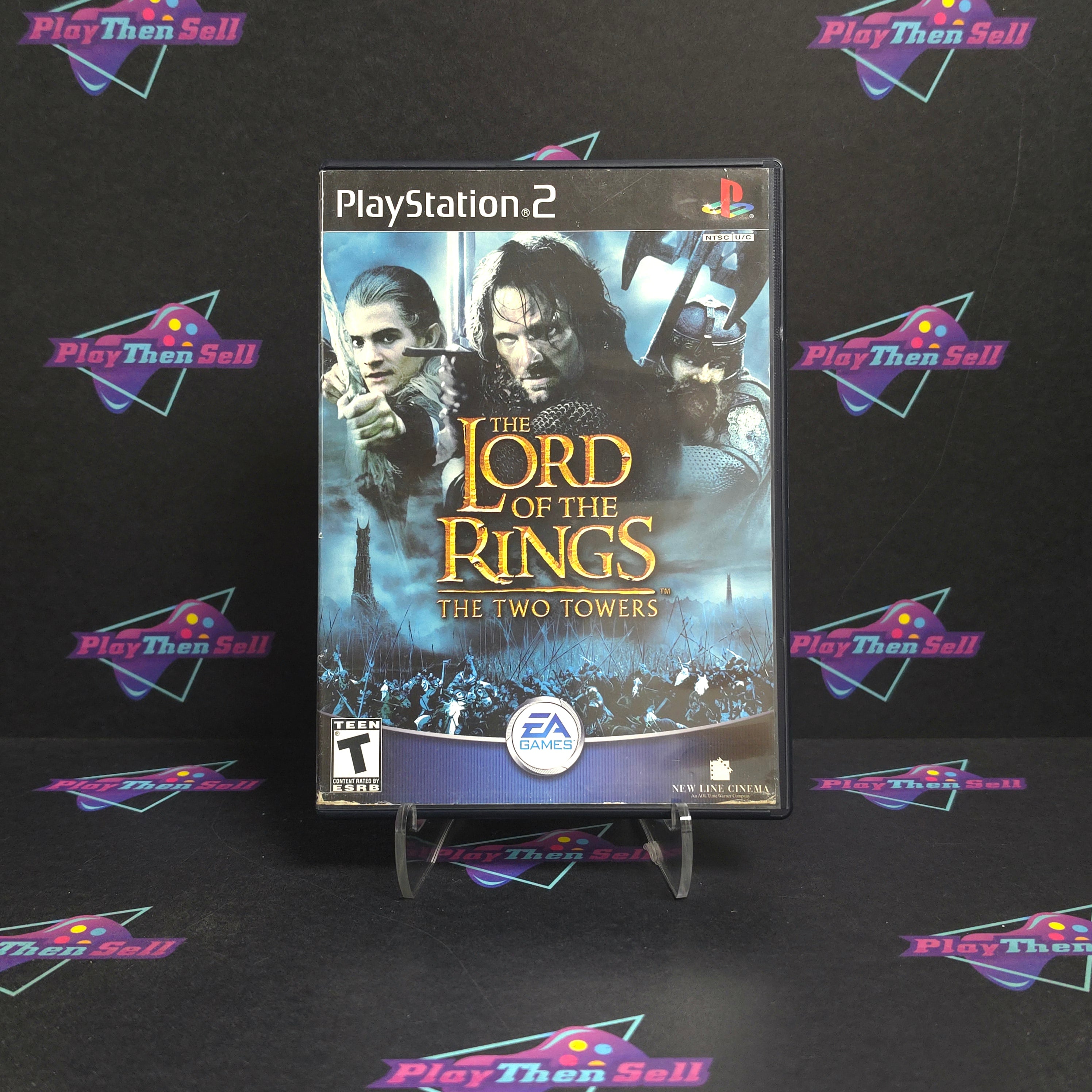 Lord of the Rings The Two Towers PS2 PlayStation 2 Complete - Very Good