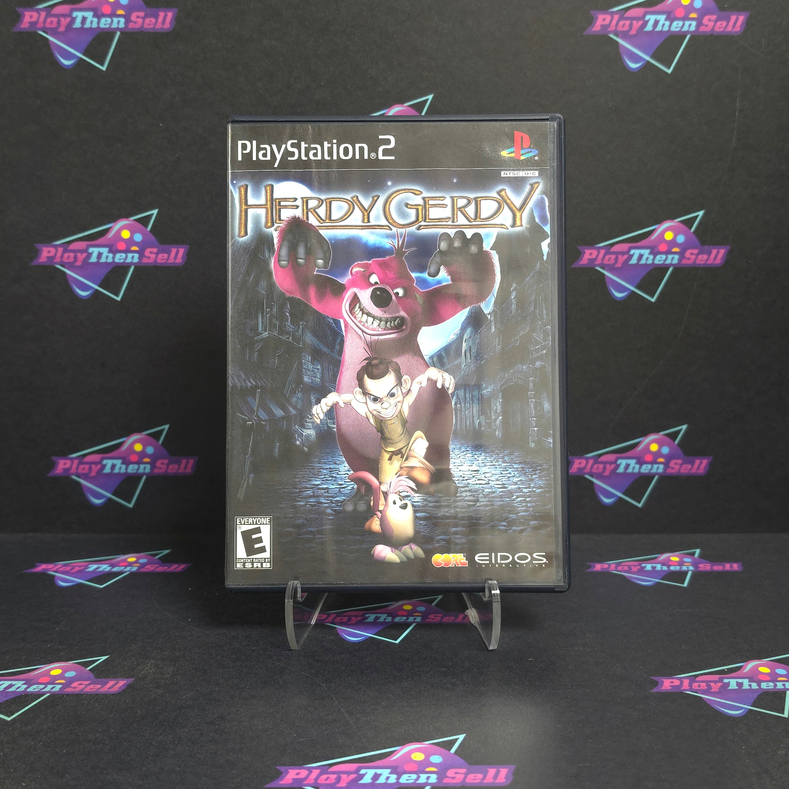 Herdy Gerdy PS2 PlayStation 2 + Reg Card Complete - Very Good