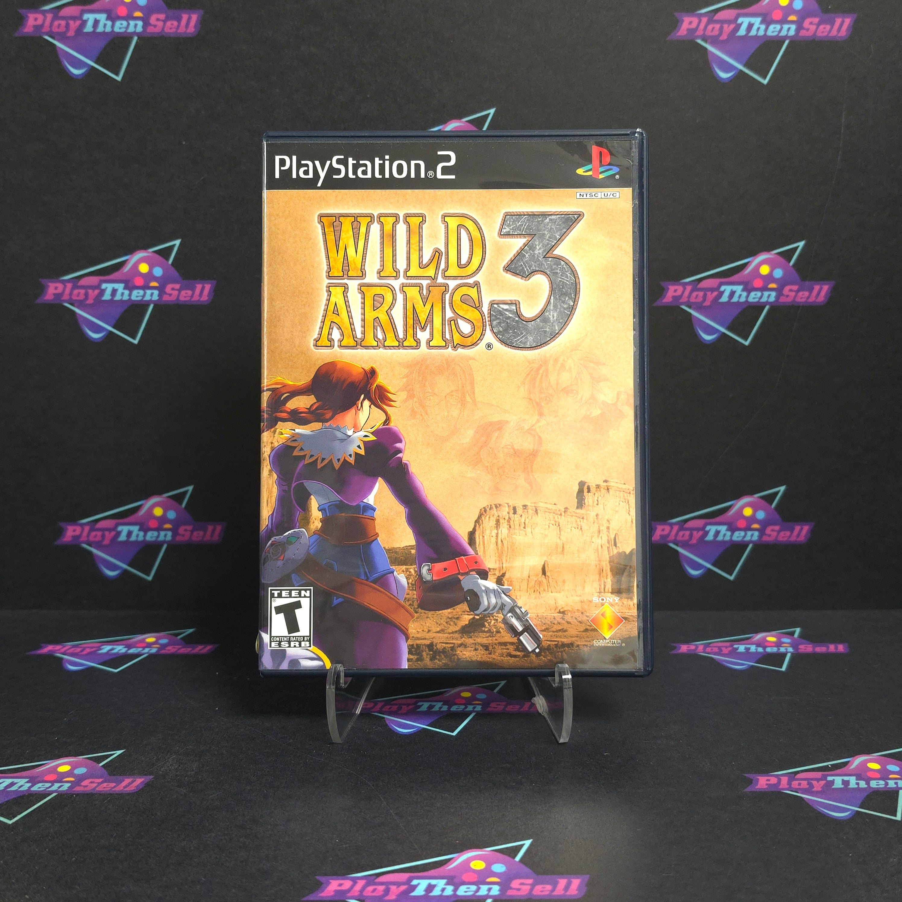 Wild Arms 3 PS2 PlayStation 2 + Reg Complete - Excellent