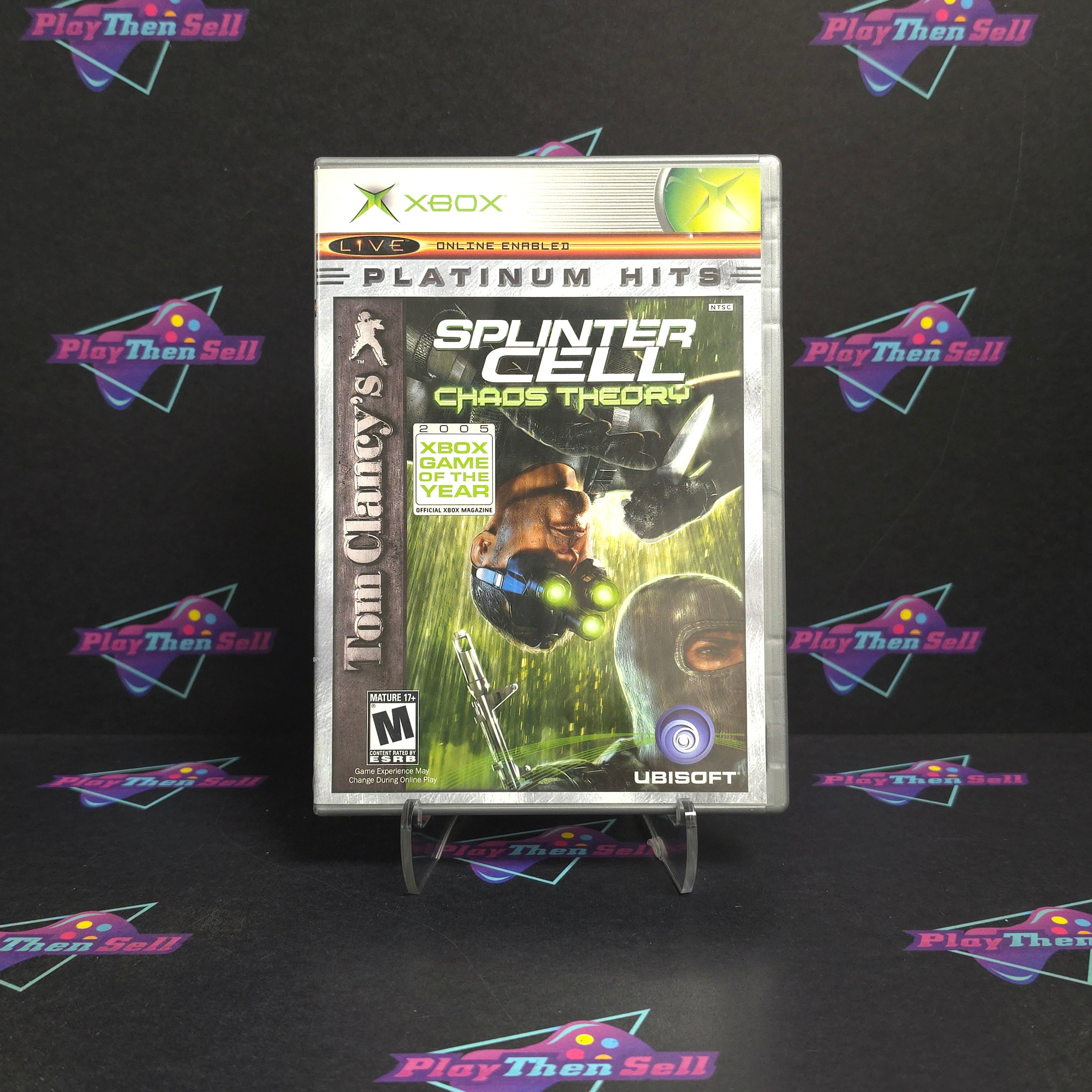 Tom Clancy's Splinter Cell Chaos Theory Xbox PH Complete - Very Good
