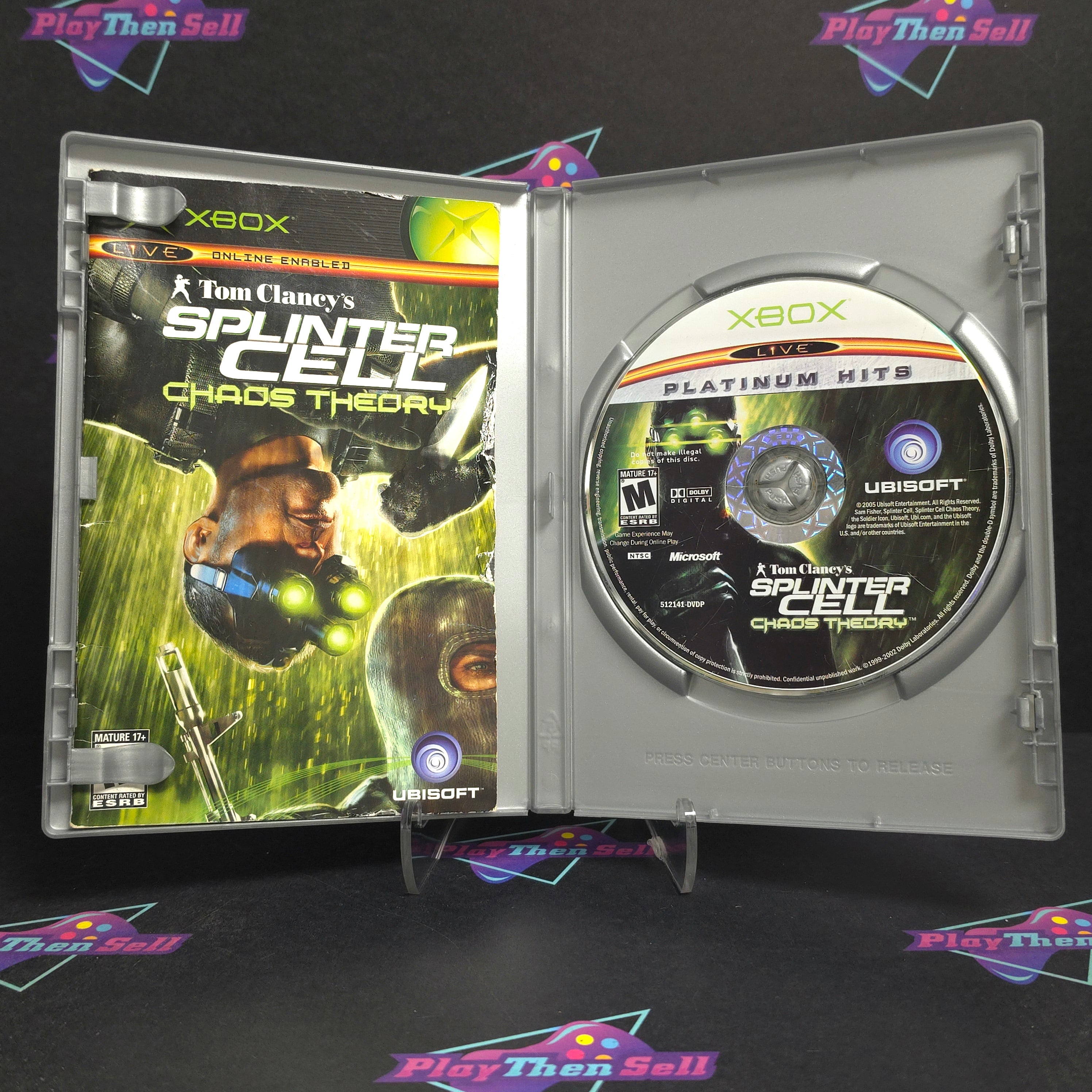 Tom Clancy's Splinter Cell Chaos Theory Xbox PH Complete - Very Good
