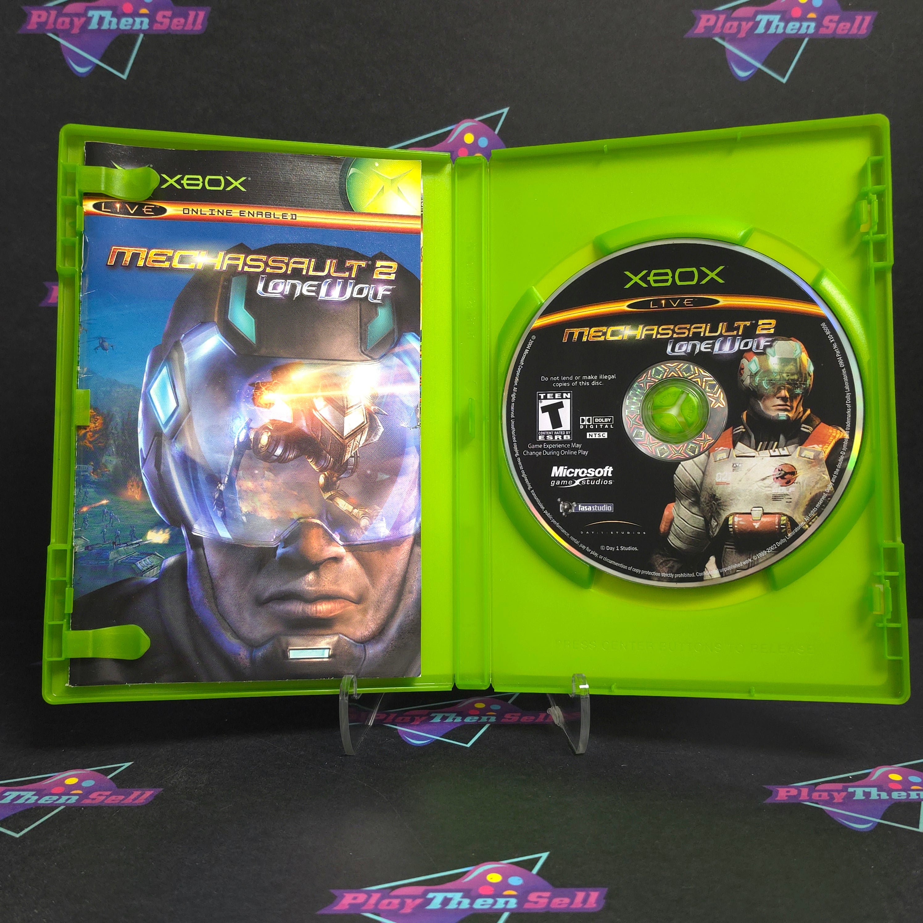 MechAssault 2 Lone Wolf Xbox Complete - Very Good