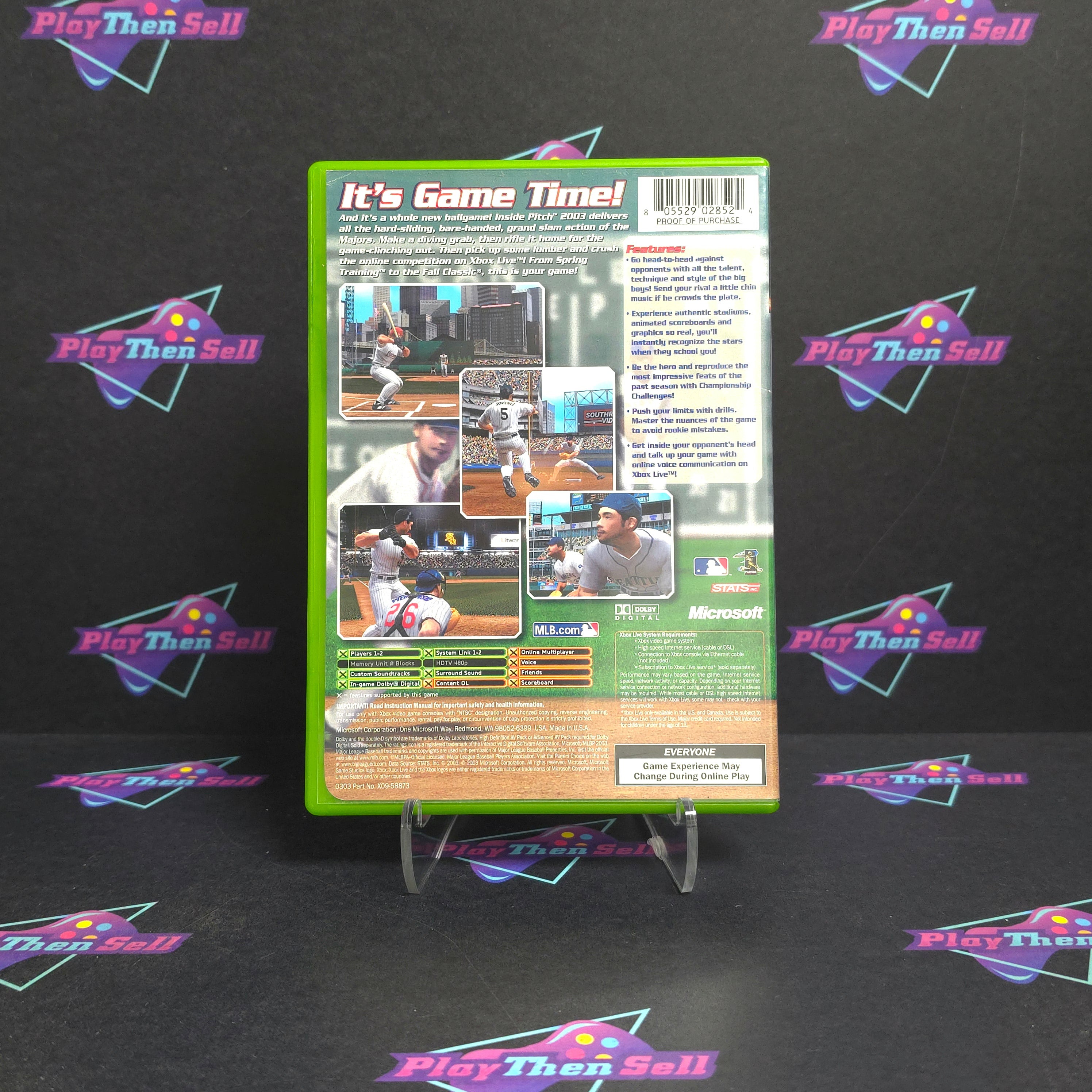 Inside Pitch 2003 Xbox Complete - Very Good