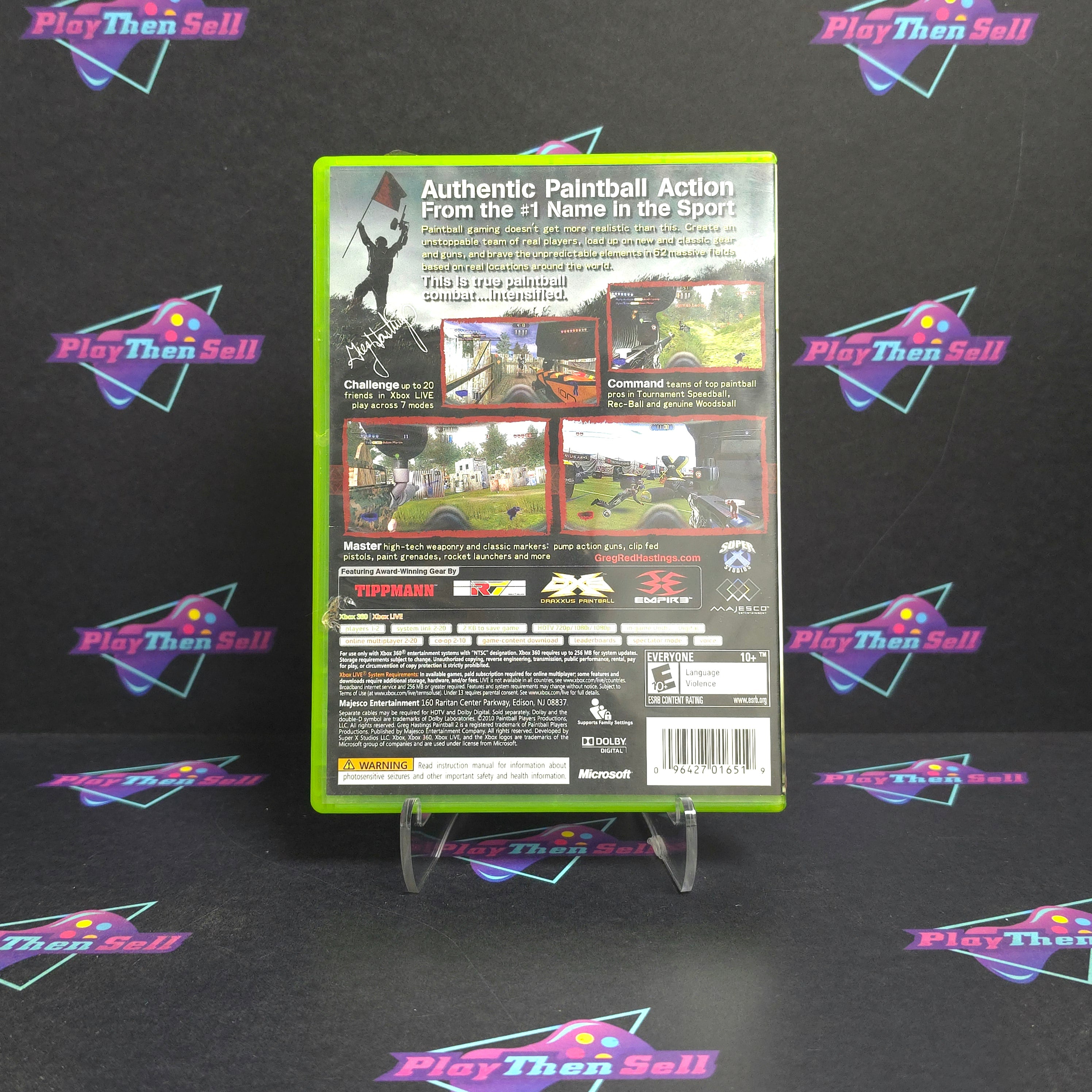 Greg Hastings Paintball 2 Xbox 360 Complete - Very Good