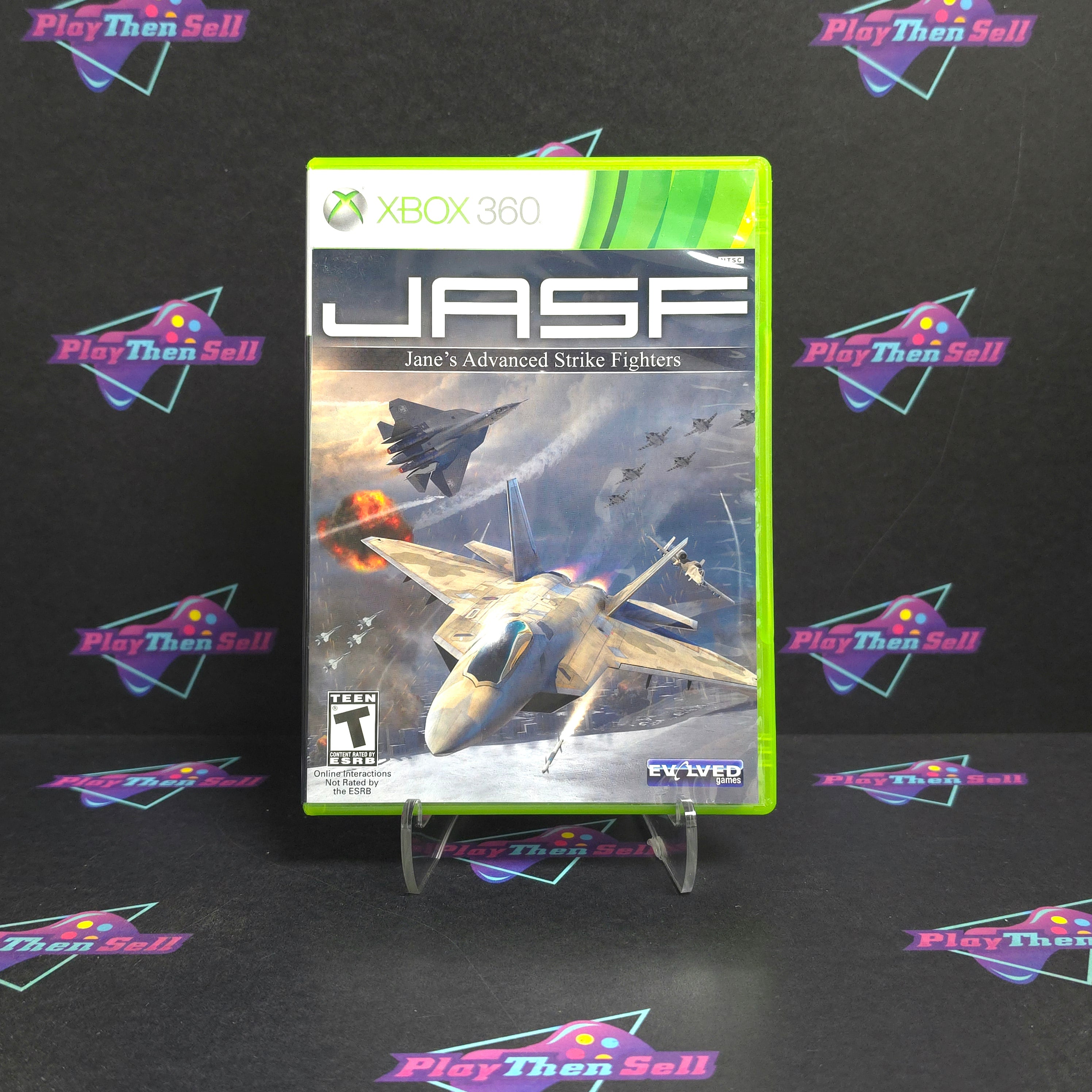 JASF Jane's Advanced Strike Fighters Xbox 360 Complete - Excellent